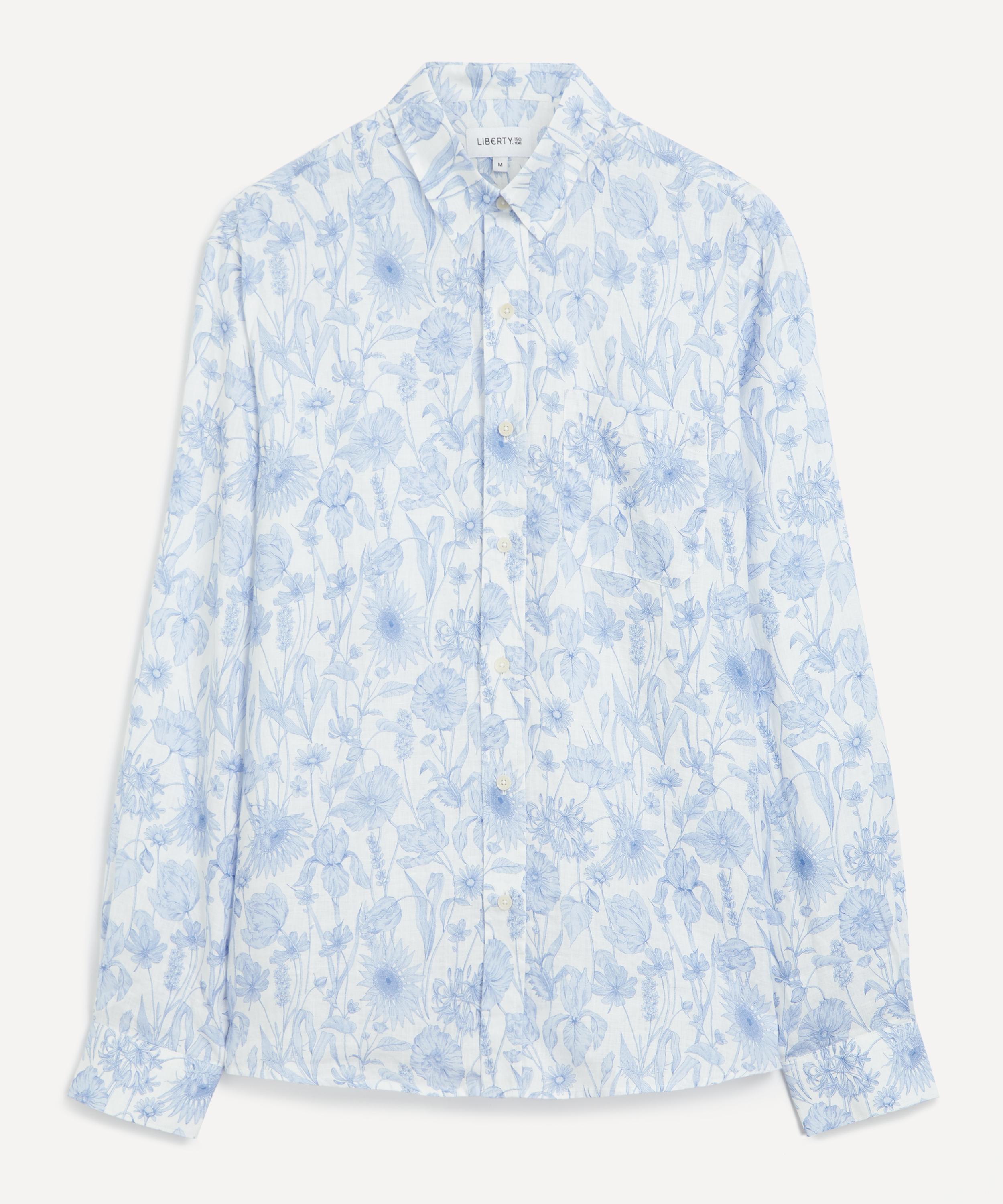 Liberty - Classic Fit Hemp Shirt in Mono Muse Large image number 0