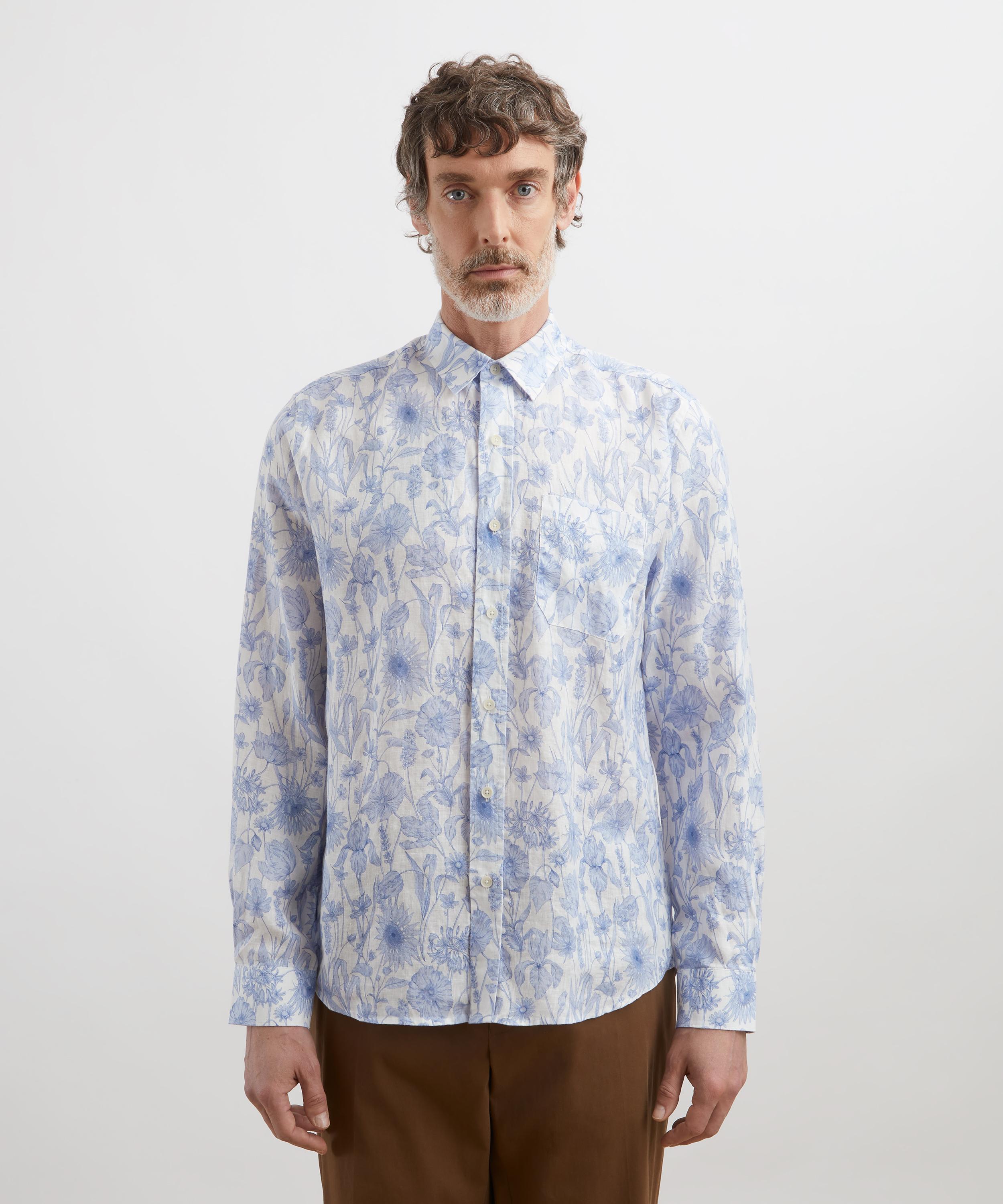 Liberty - Classic Fit Hemp Shirt in Mono Muse Large image number 2