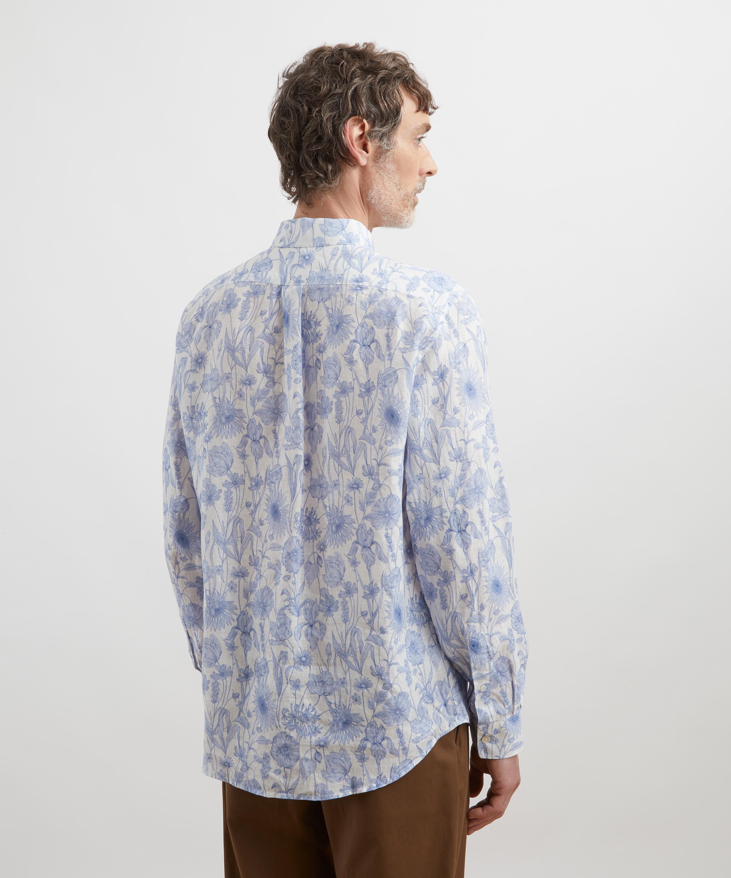 Liberty - Classic Fit Hemp Shirt in Mono Muse Large image number 3