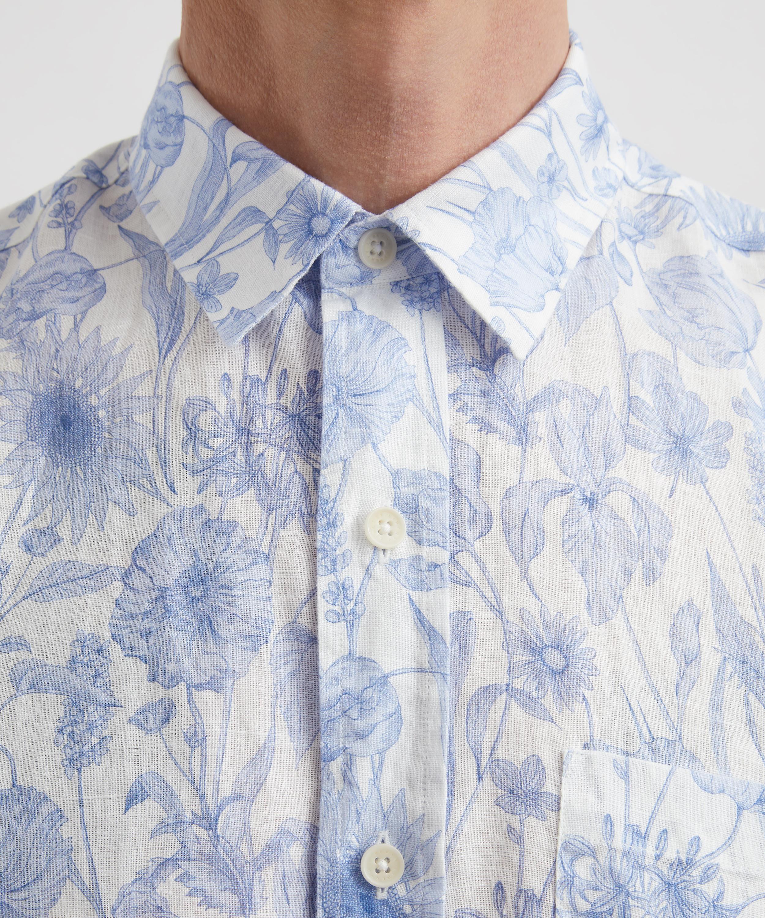 Liberty - Classic Fit Hemp Shirt in Mono Muse Large image number 4