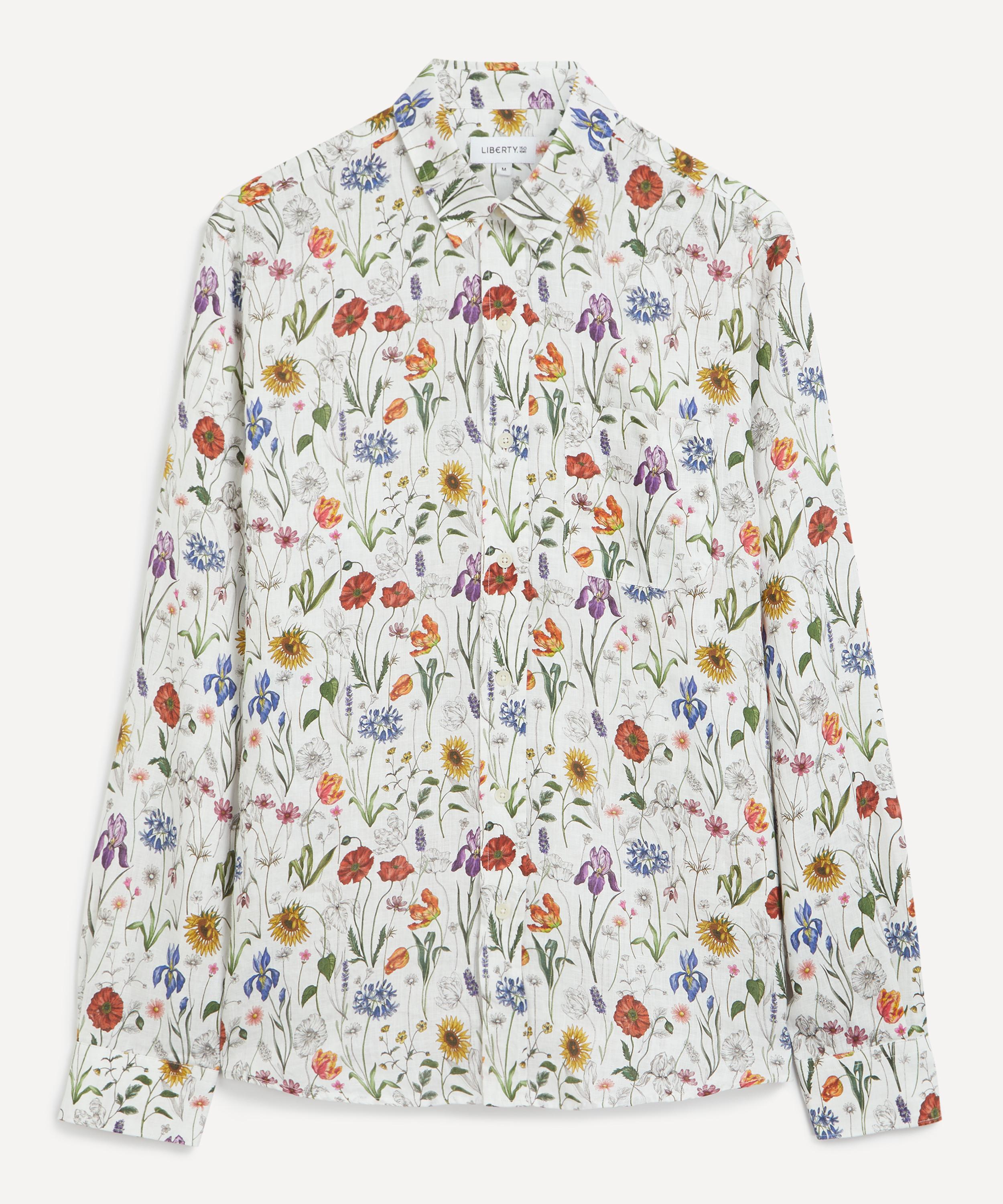 Liberty - Classic Fit Hemp Shirt in Meadow Muse image number 0