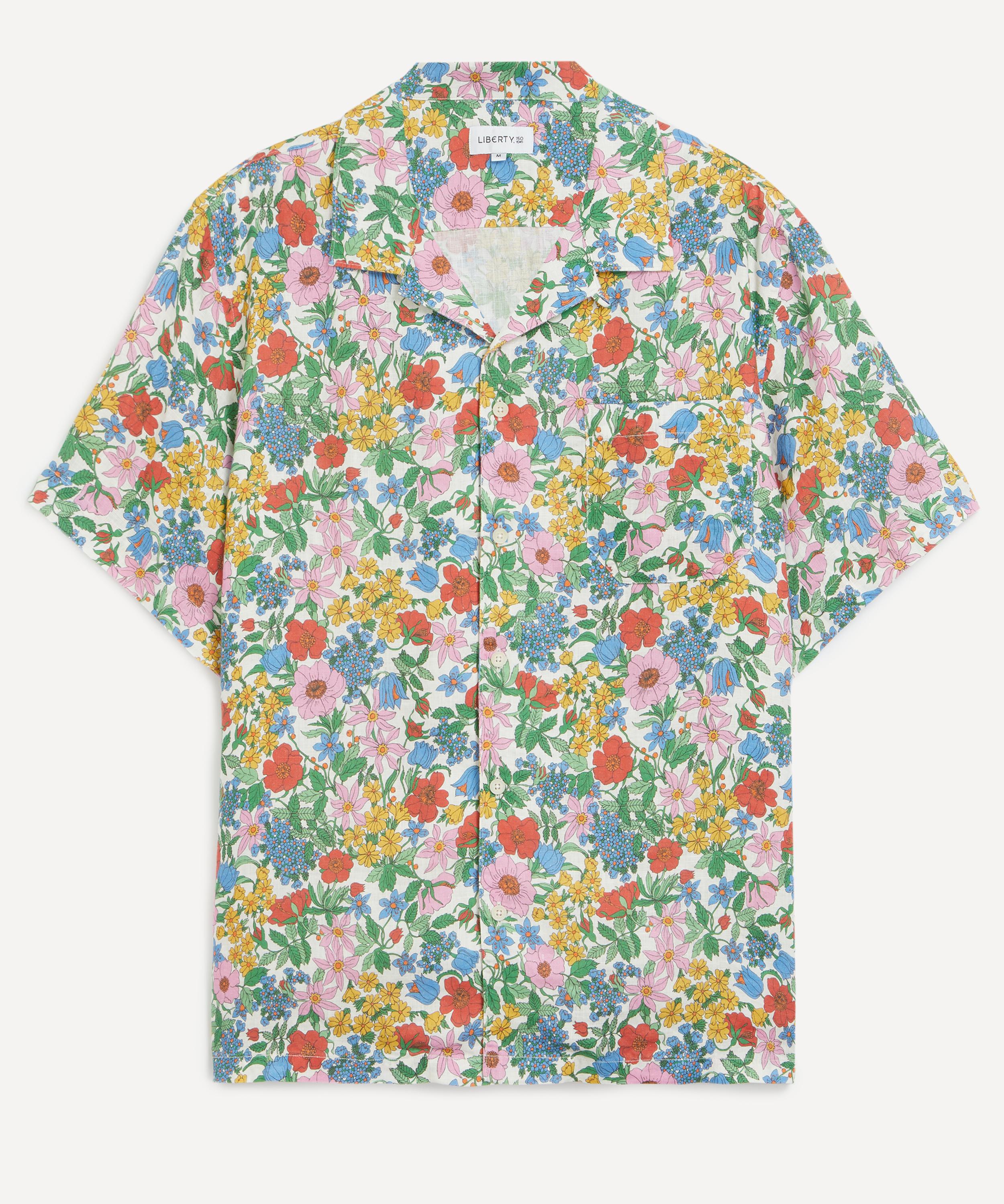 Liberty - Cuban Collar Hemp Shirt in Clarabell image number 0