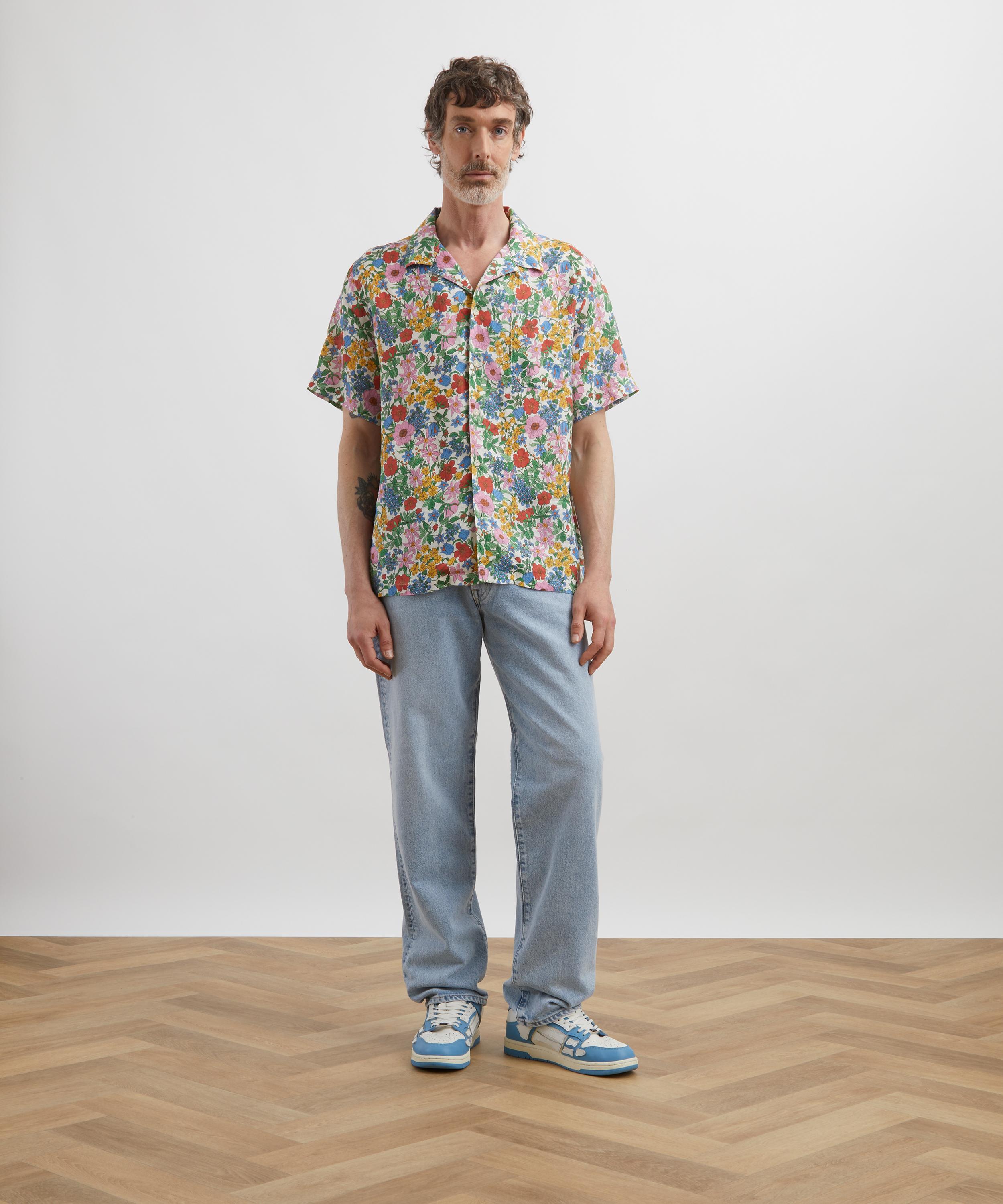 Liberty - Cuban Collar Hemp Shirt in Clarabell image number 1