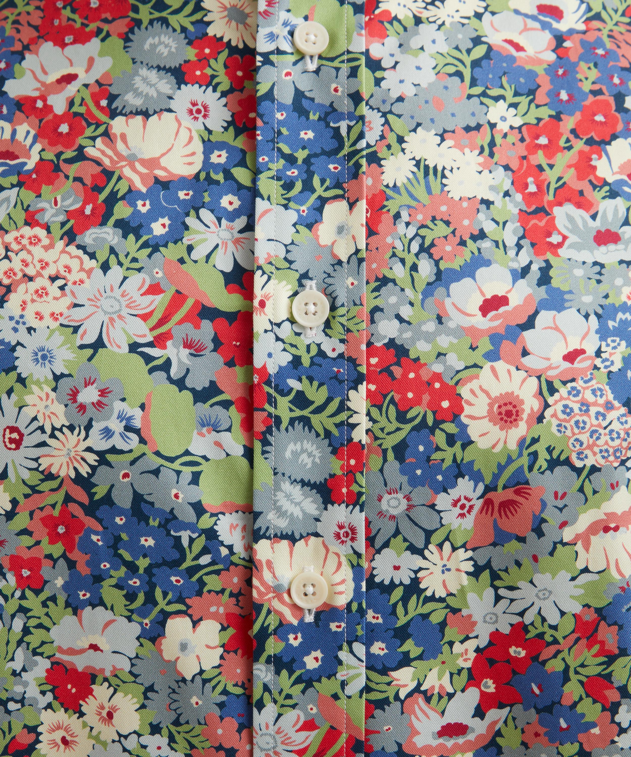 Liberty - Button-Down Regular Fit Cotton Shirt in Thorpe Fields image number 4