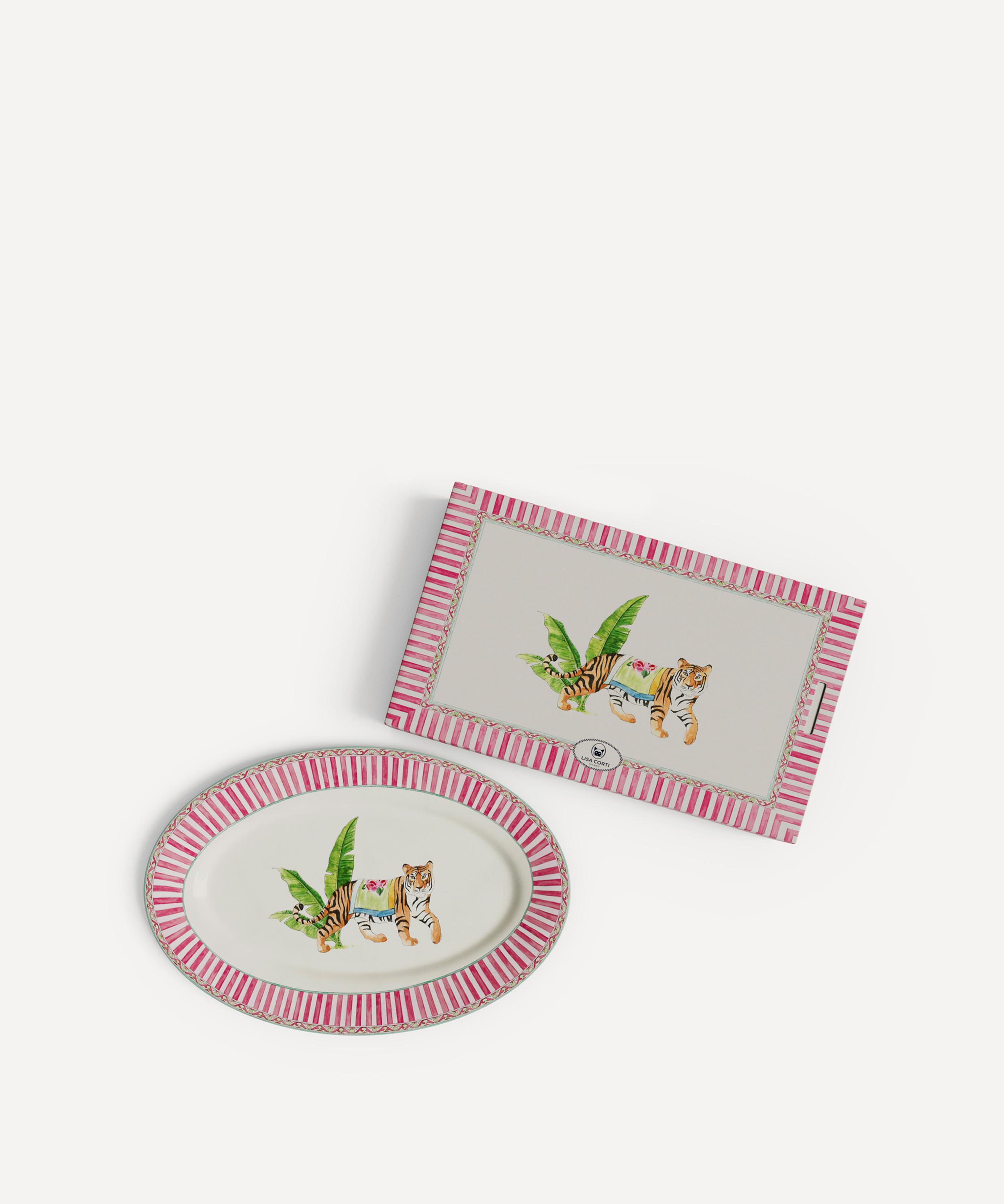 Lisa Corti - Sariska Oval Tray image number 1