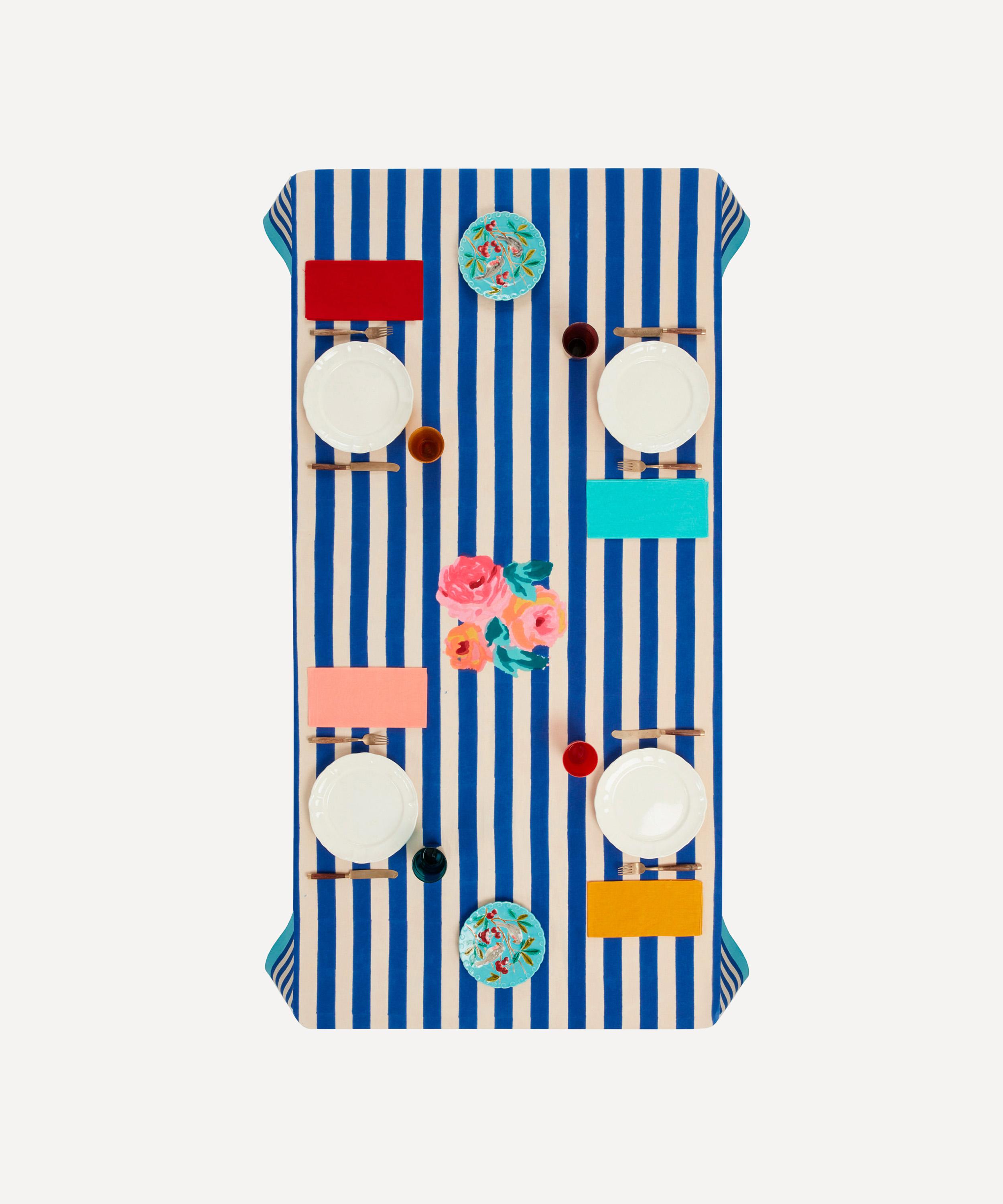 Lisa Corti - Nizam Stripes 180x270cm Tablecloth image number 1
