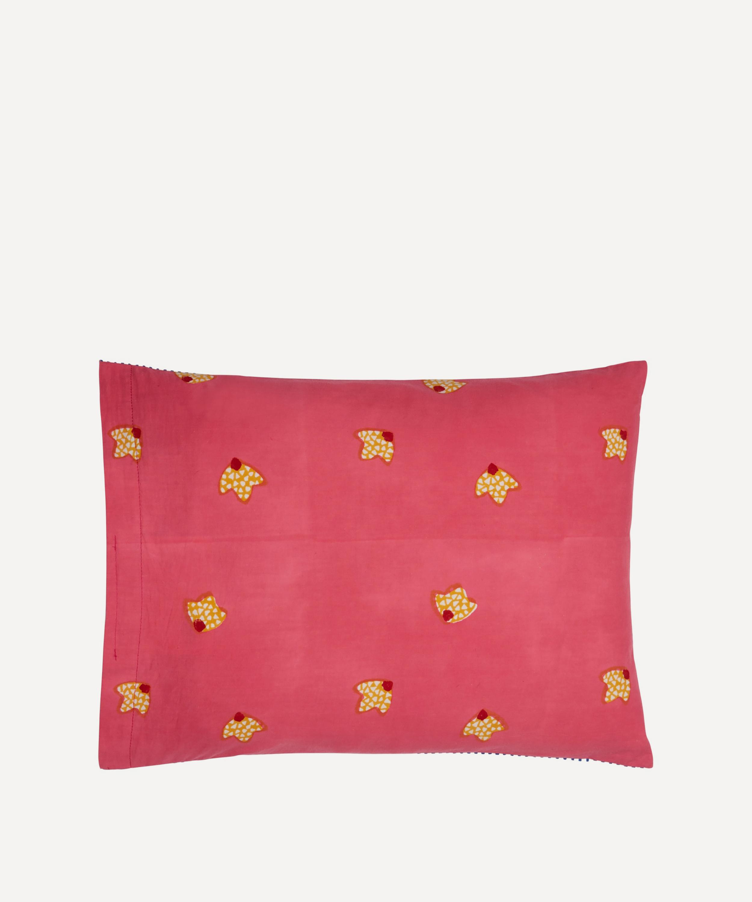 Lisa Corti - Indonesian Red Rose Rectangular Cushion image number 1