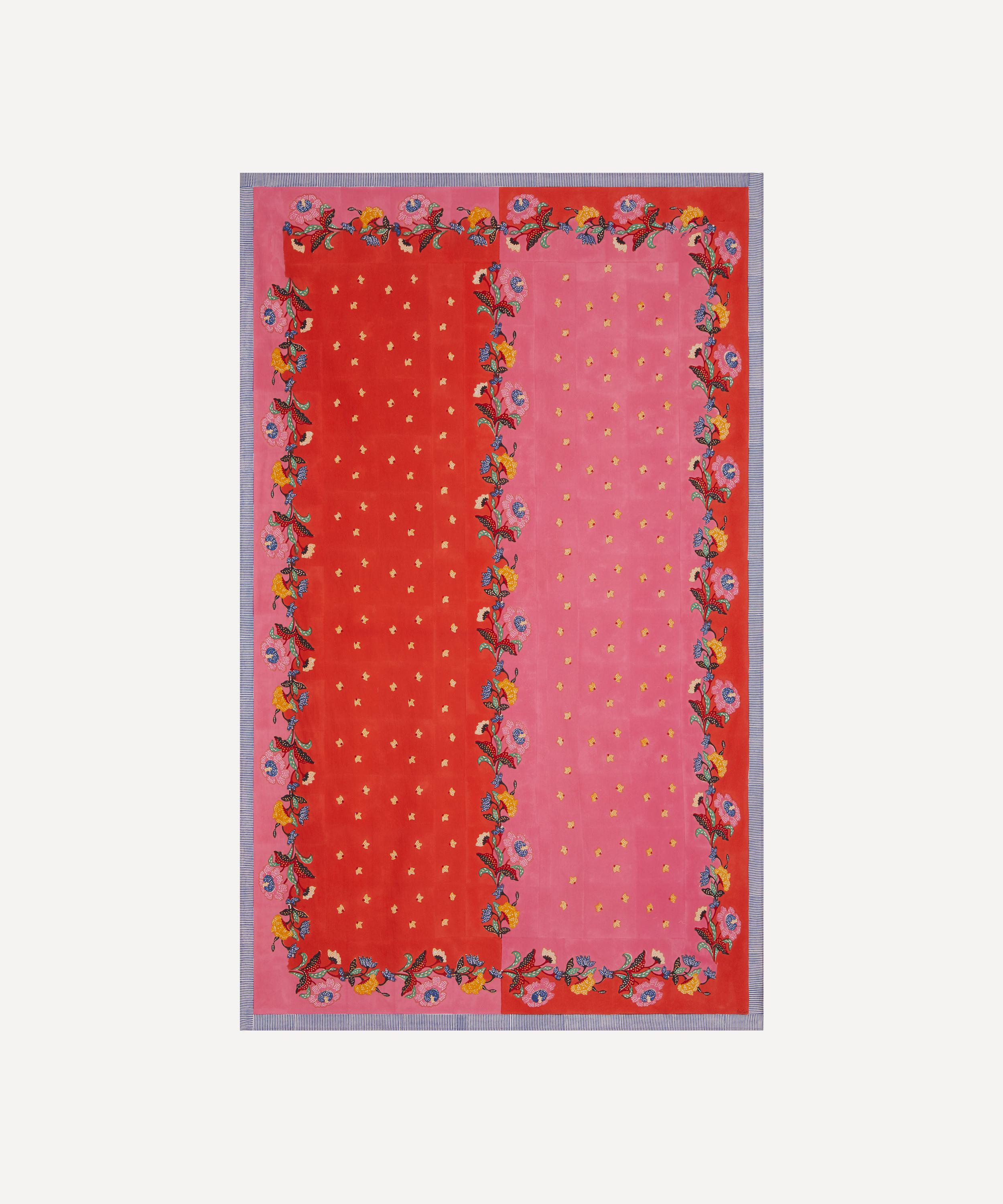 Lisa Corti - Indonesian Red Rose 180x270cm Tablecloth image number 0