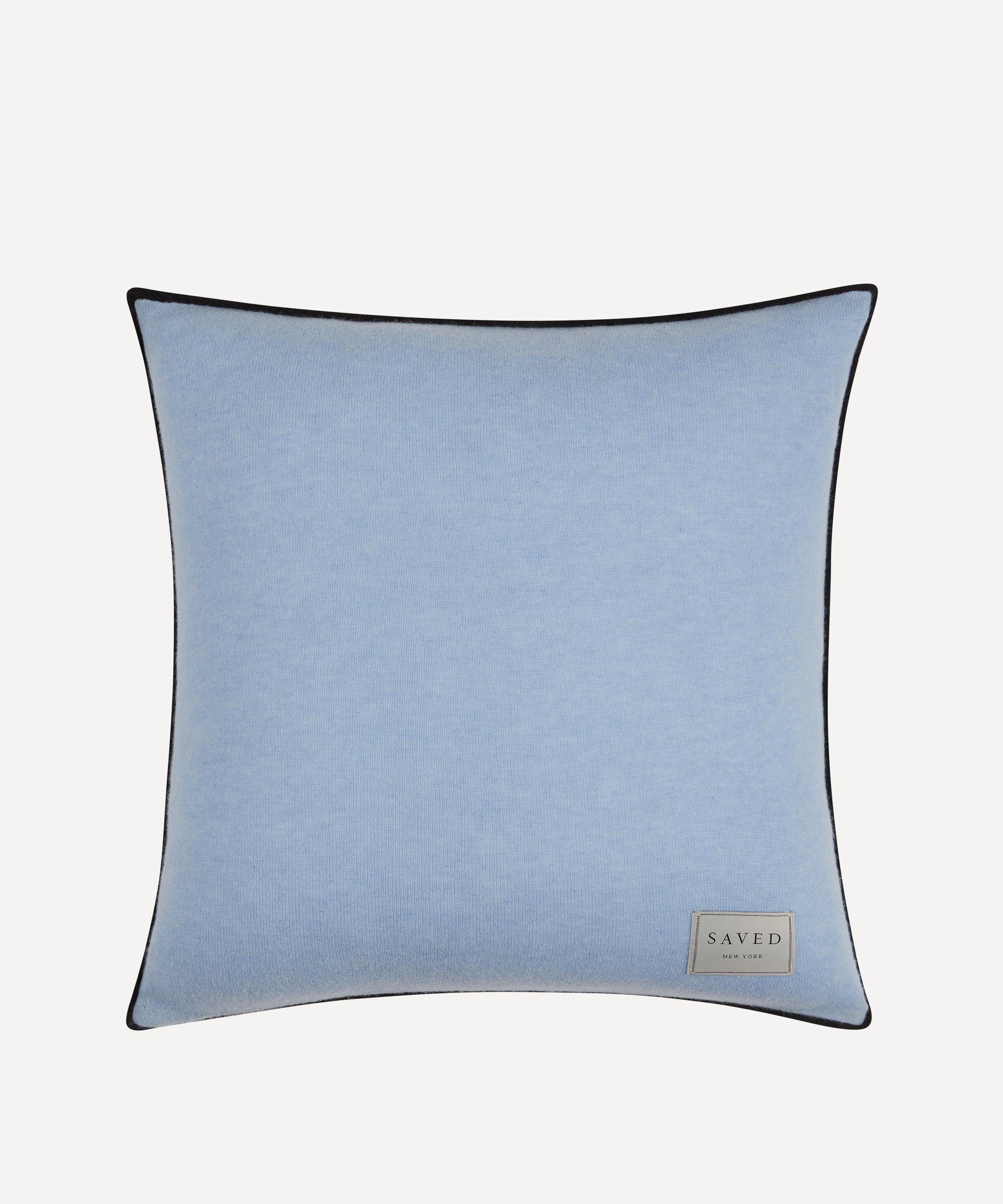Lisa Corti - x Saved NY Ankara Rust Cashmere Cushion image number 1
