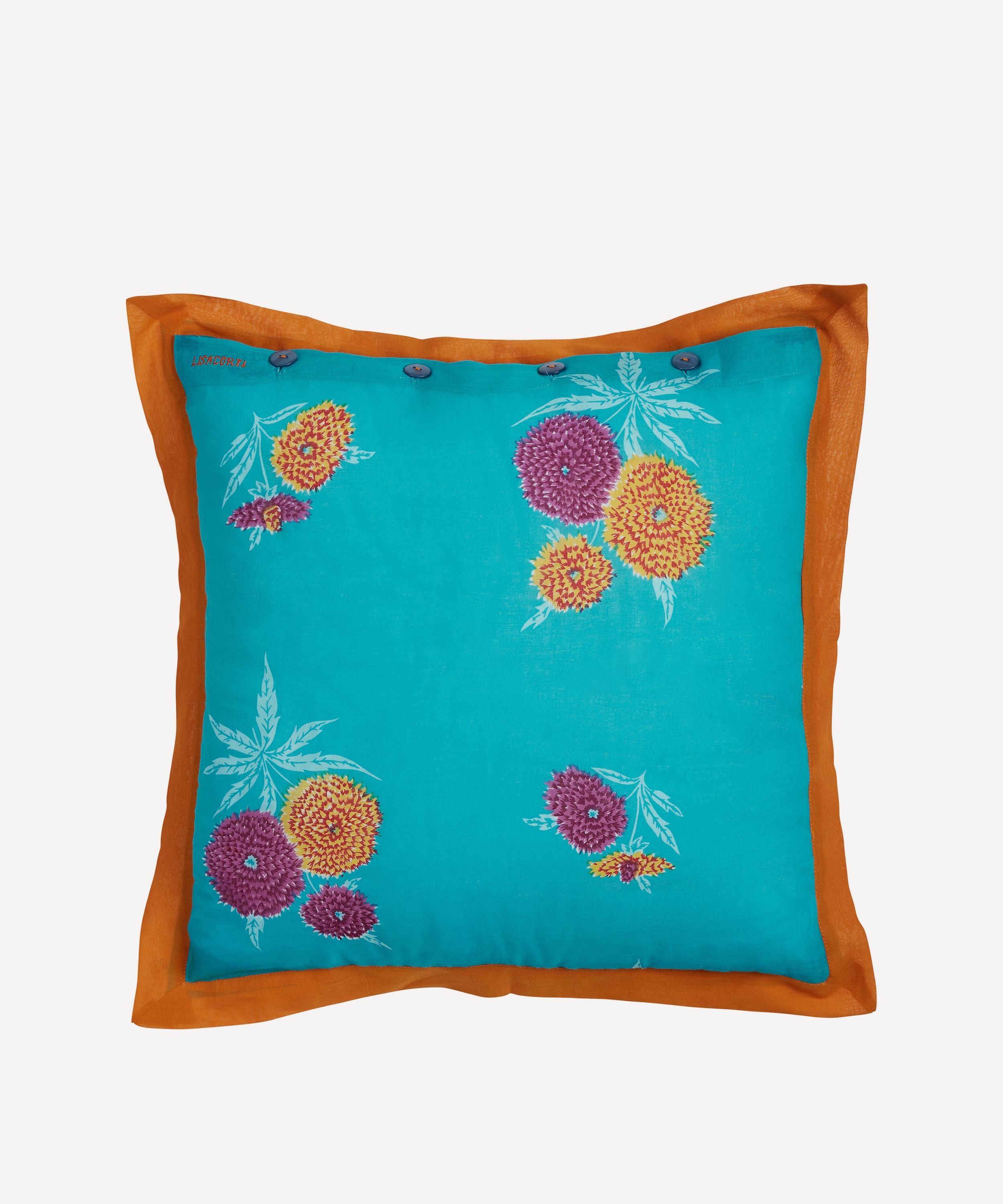 Lisa Corti - Small Dhalia Square Cushion image number 0