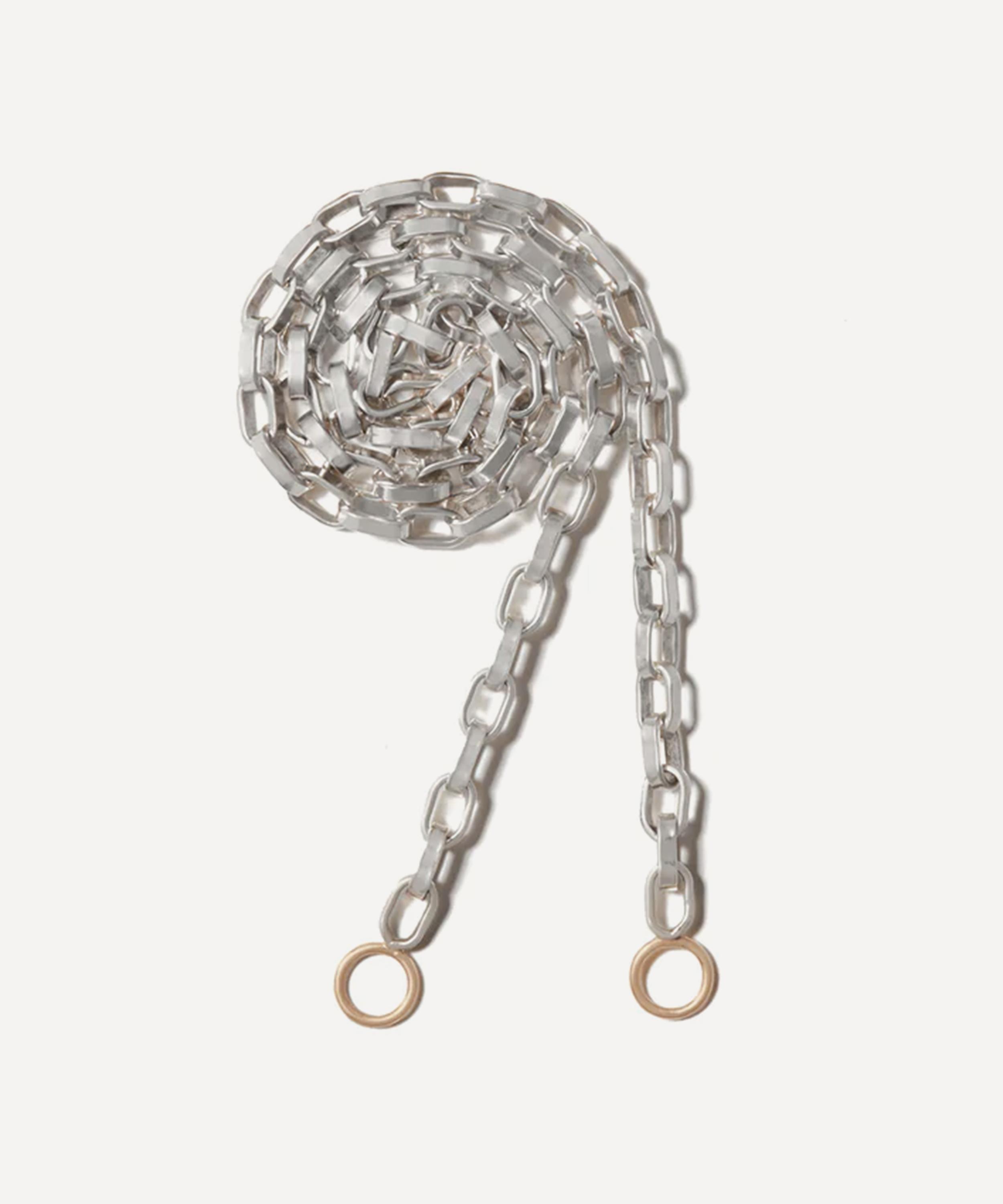 Marla Aaron - Sterling Silver Biker Chain Necklace image number 0