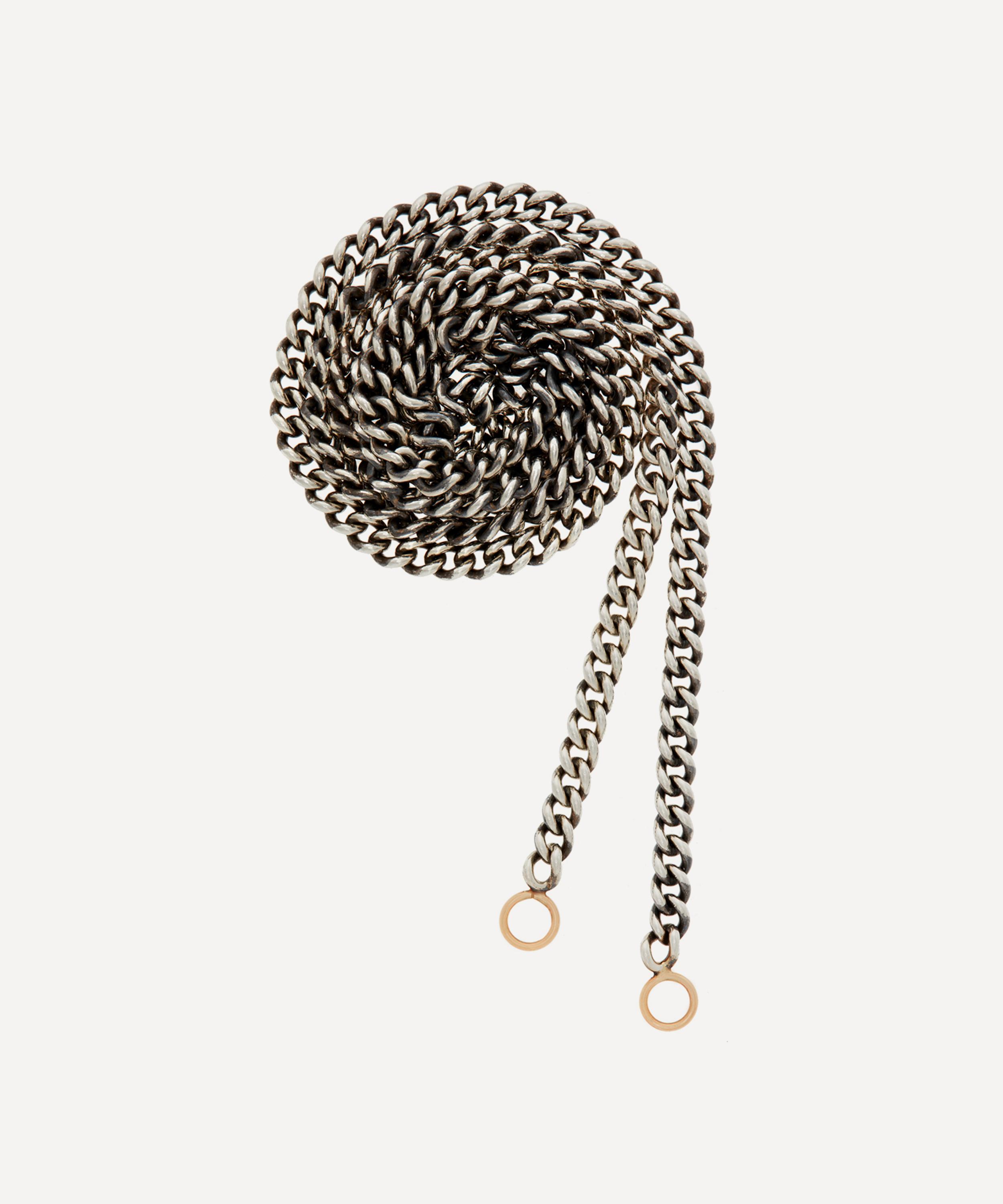 Marla Aaron - Sterling Silver Heavy Curb Chain Necklace