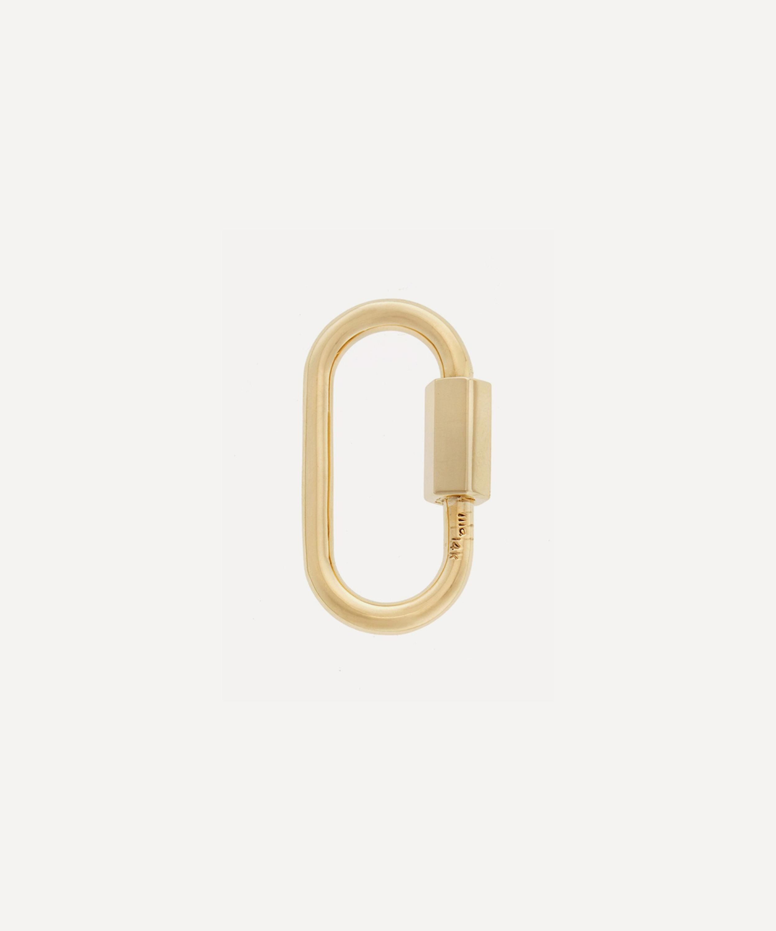 Marla Aaron - 14ct Gold Medium Lock image number 0