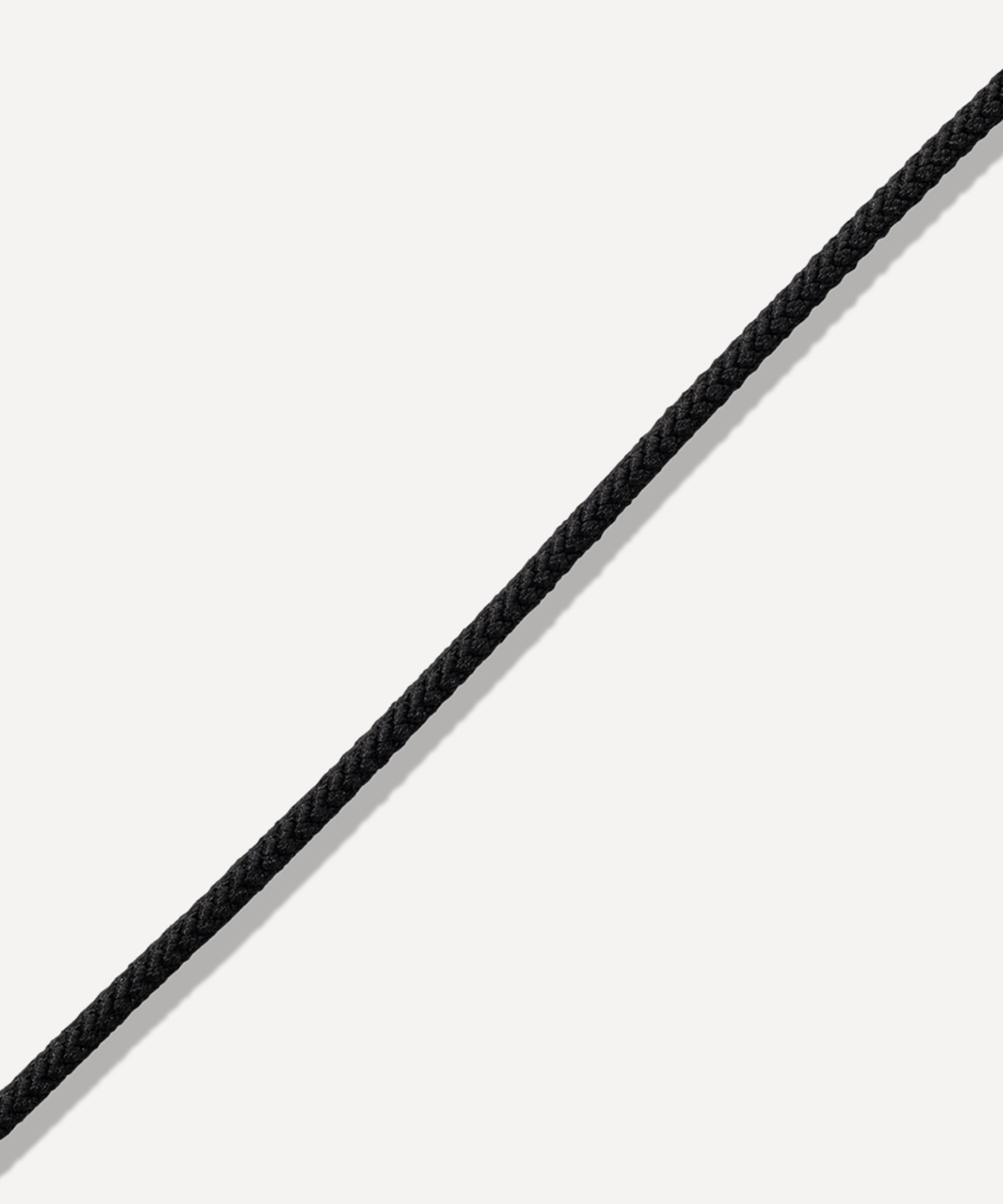 Marla Aaron - Sterling Silver String Project Necklace in Black image number 1