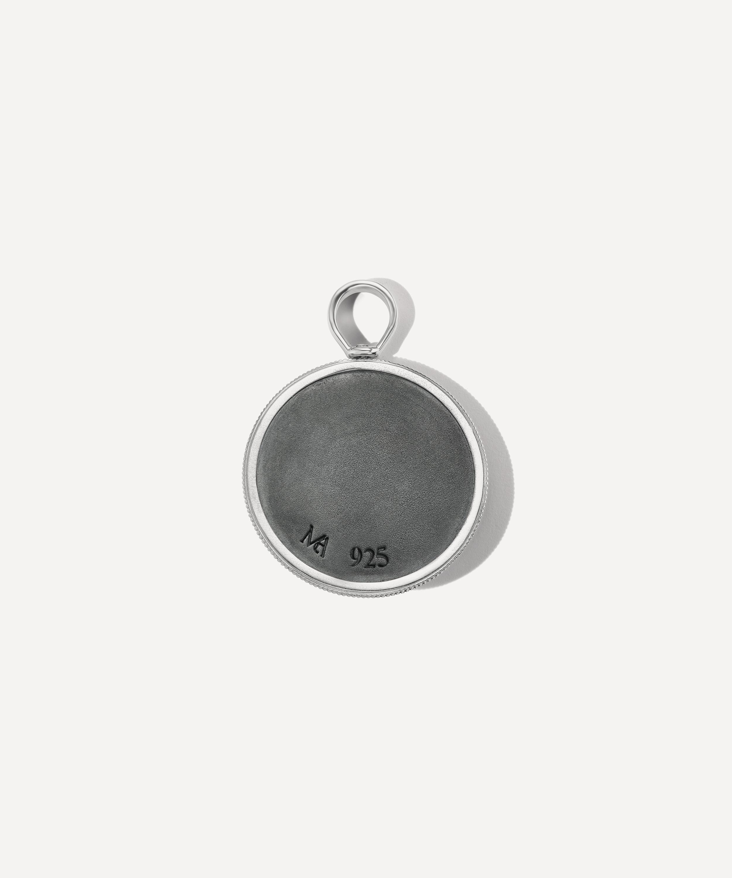 Marla Aaron - Silver Lock Pile Charm Pendant 2024 image number 2