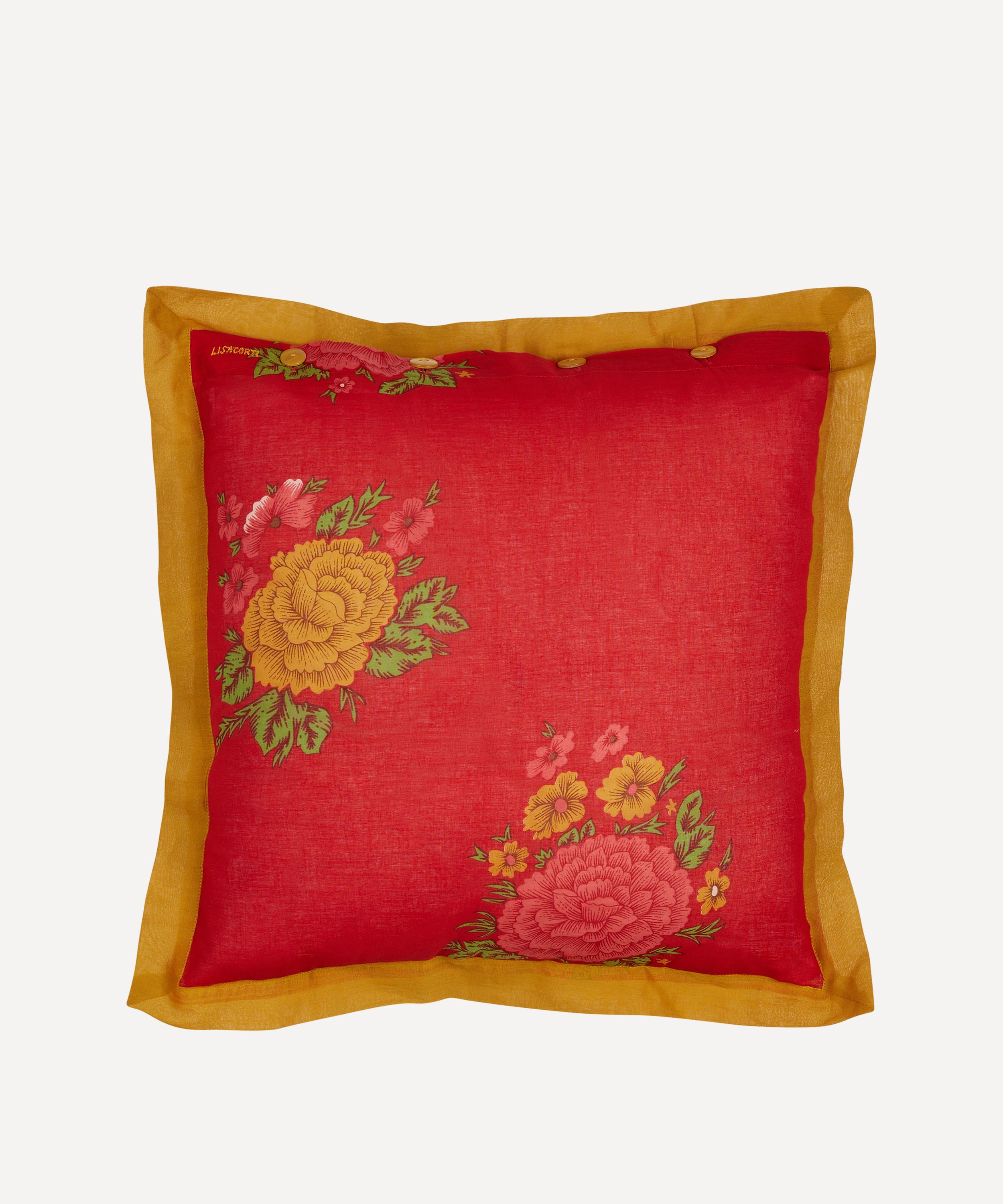 Lisa Corti - Big Dhalia Square Cushion