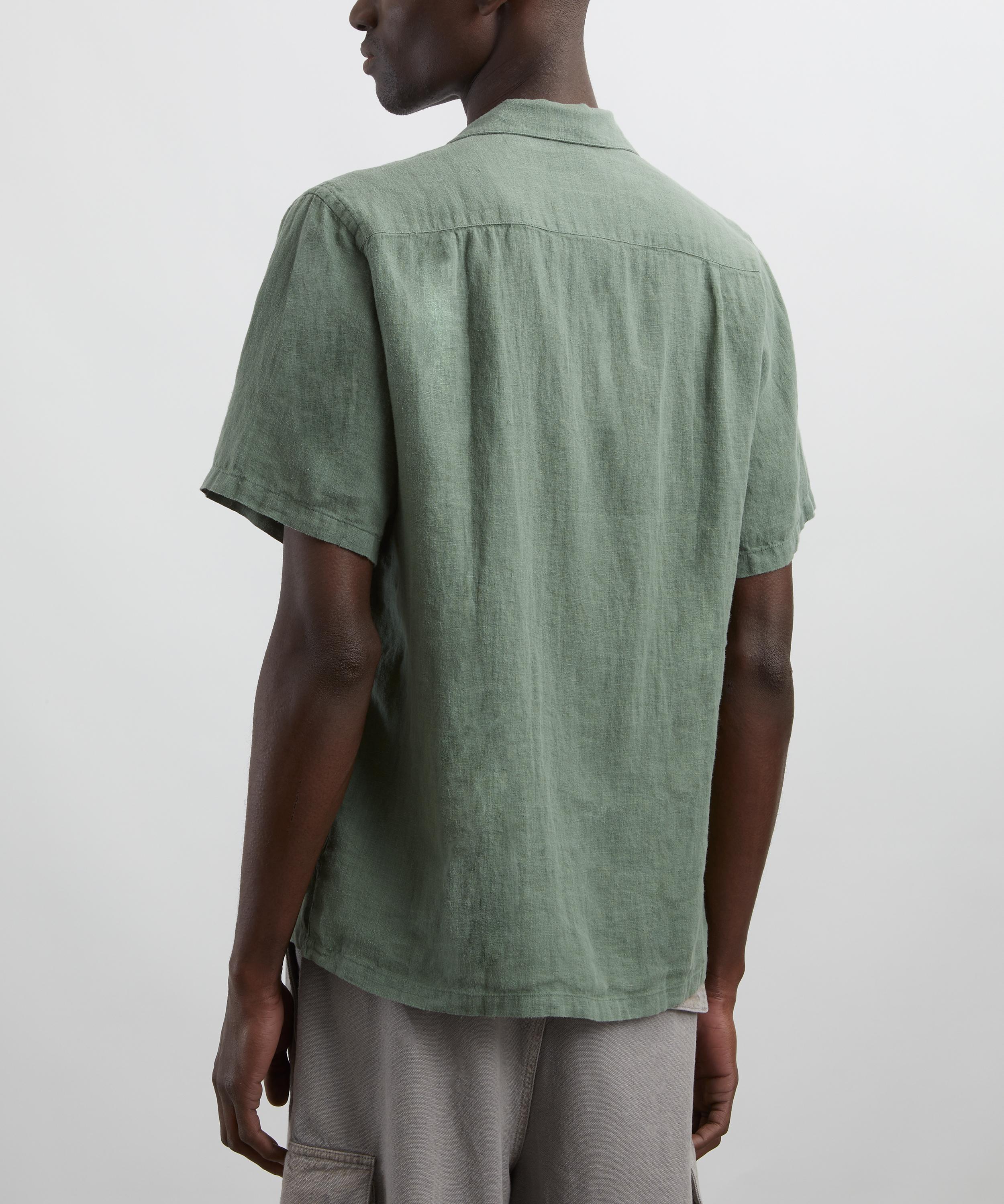 Portuguese Flannel - Linen Camp Collar Shirt image number 3