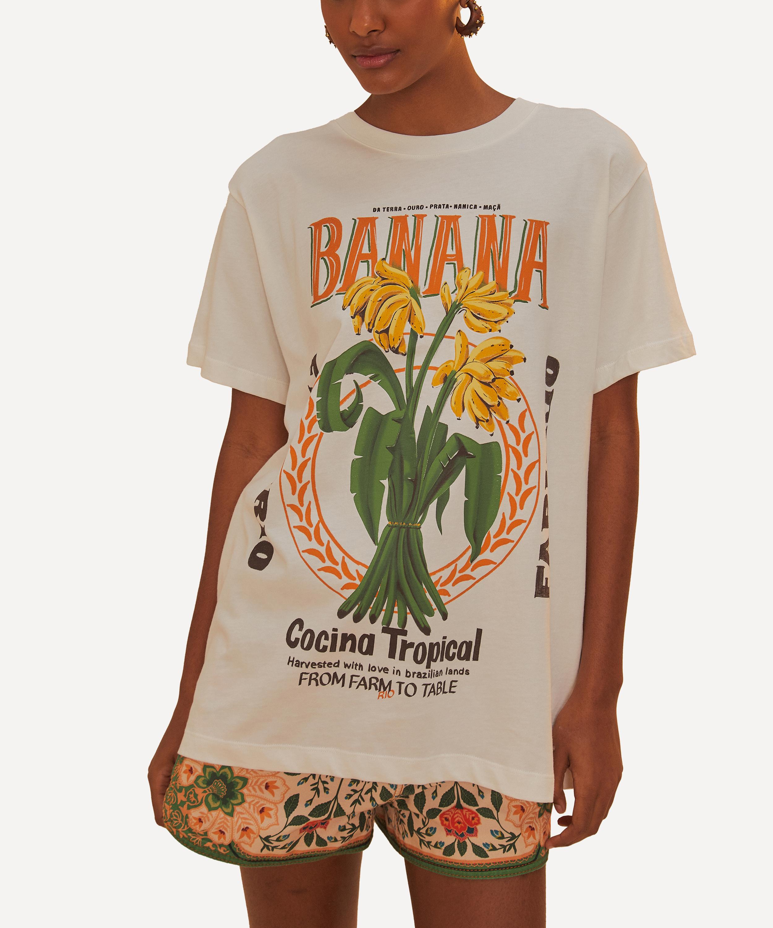 FARM Rio - Banana Cocina Relaxed T-Shirt image number 0