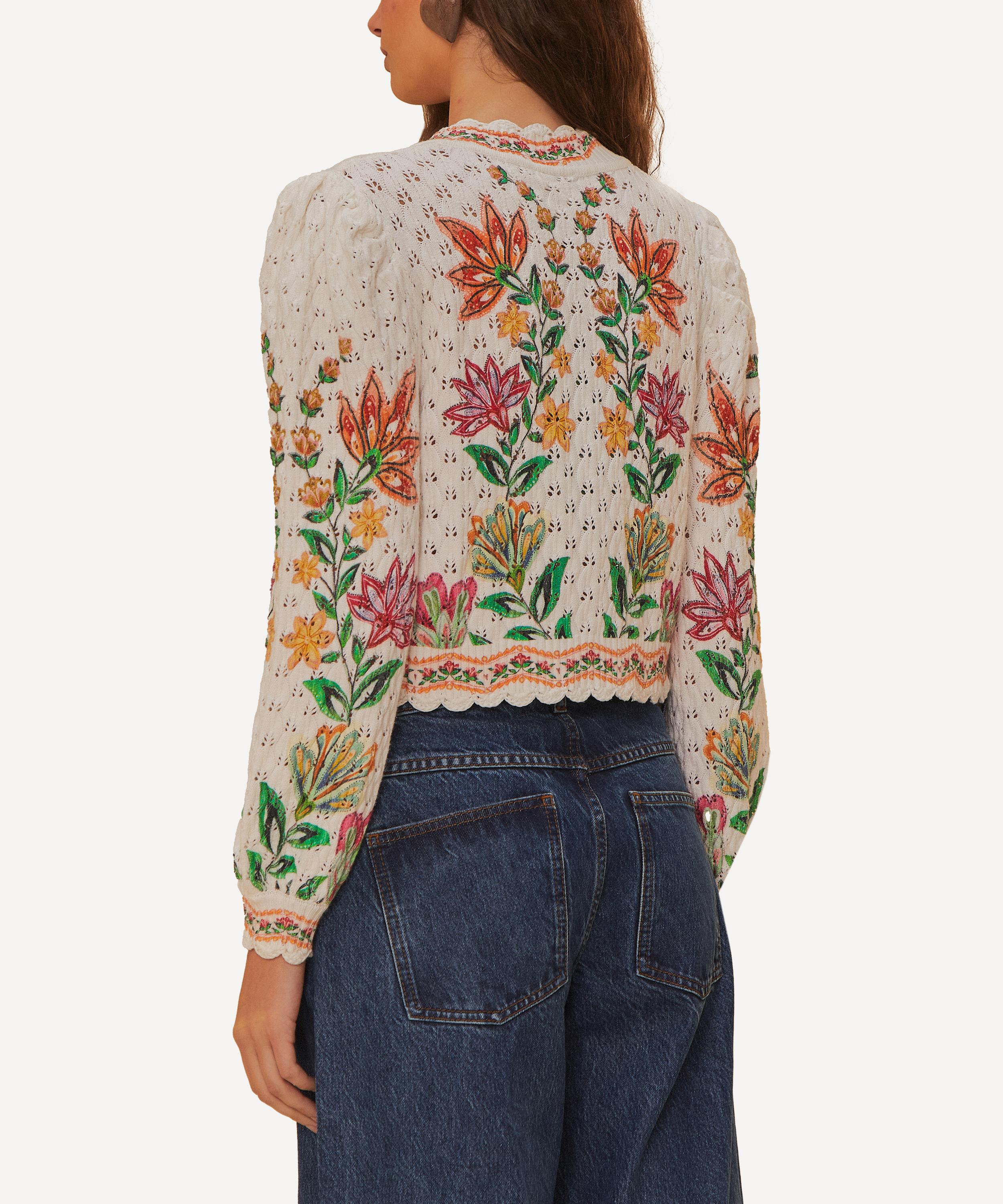 FARM Rio - Garden Delight Knit Cardigan image number 2