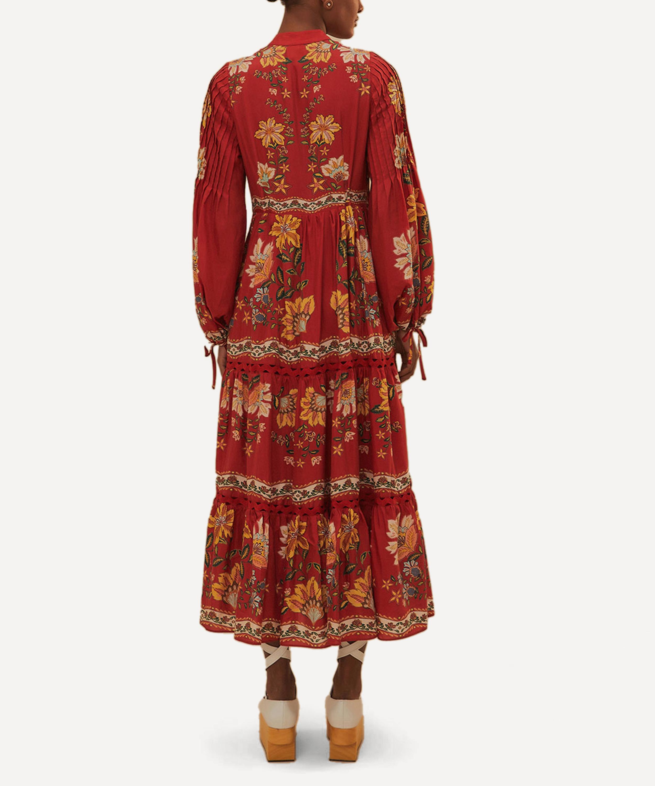 FARM Rio - Garden Delight Midi Dress image number 2