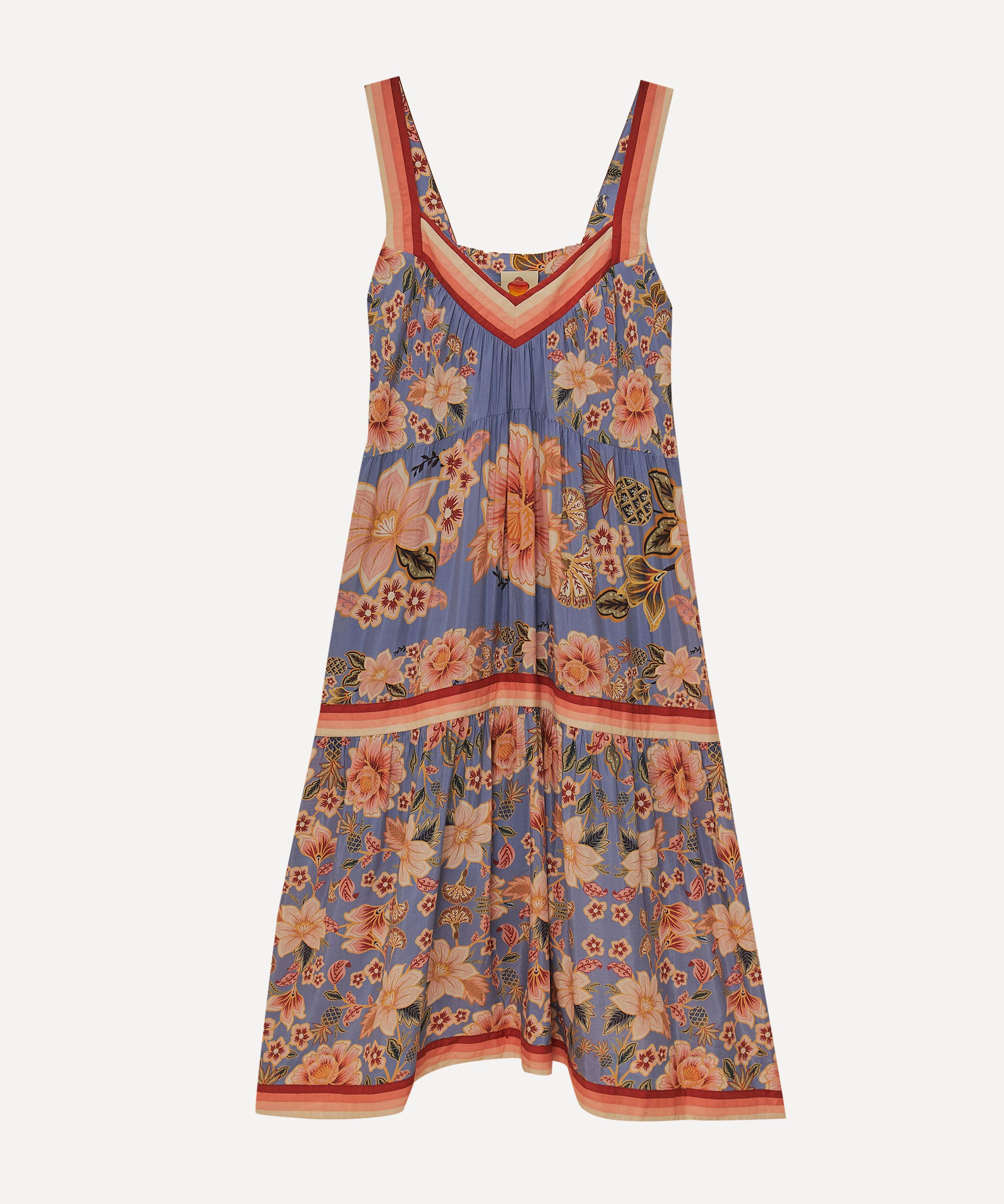 FARM Rio - Superbloom Tapestry Maxi Dress image number 0