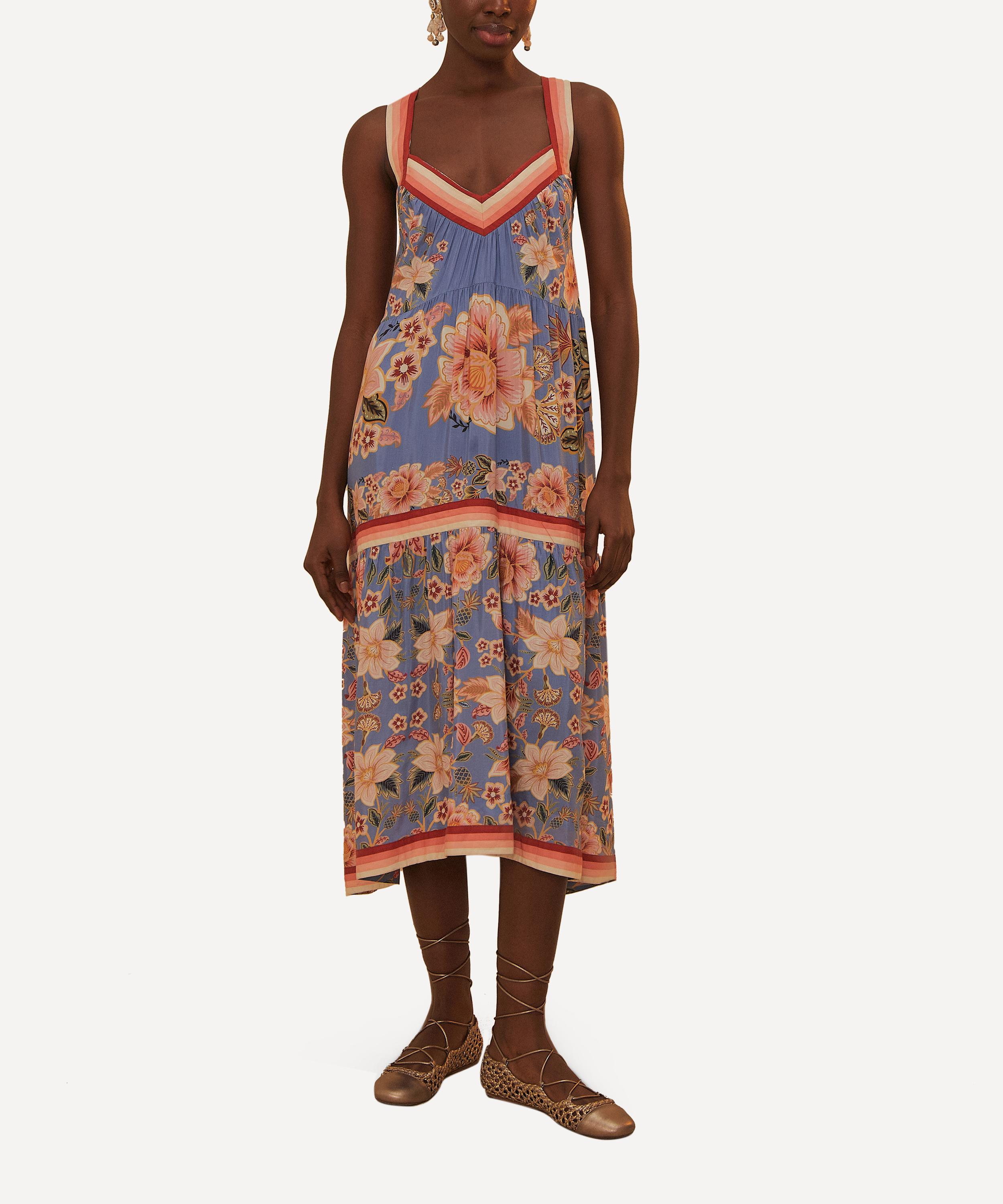 FARM Rio - Superbloom Tapestry Maxi Dress image number 1