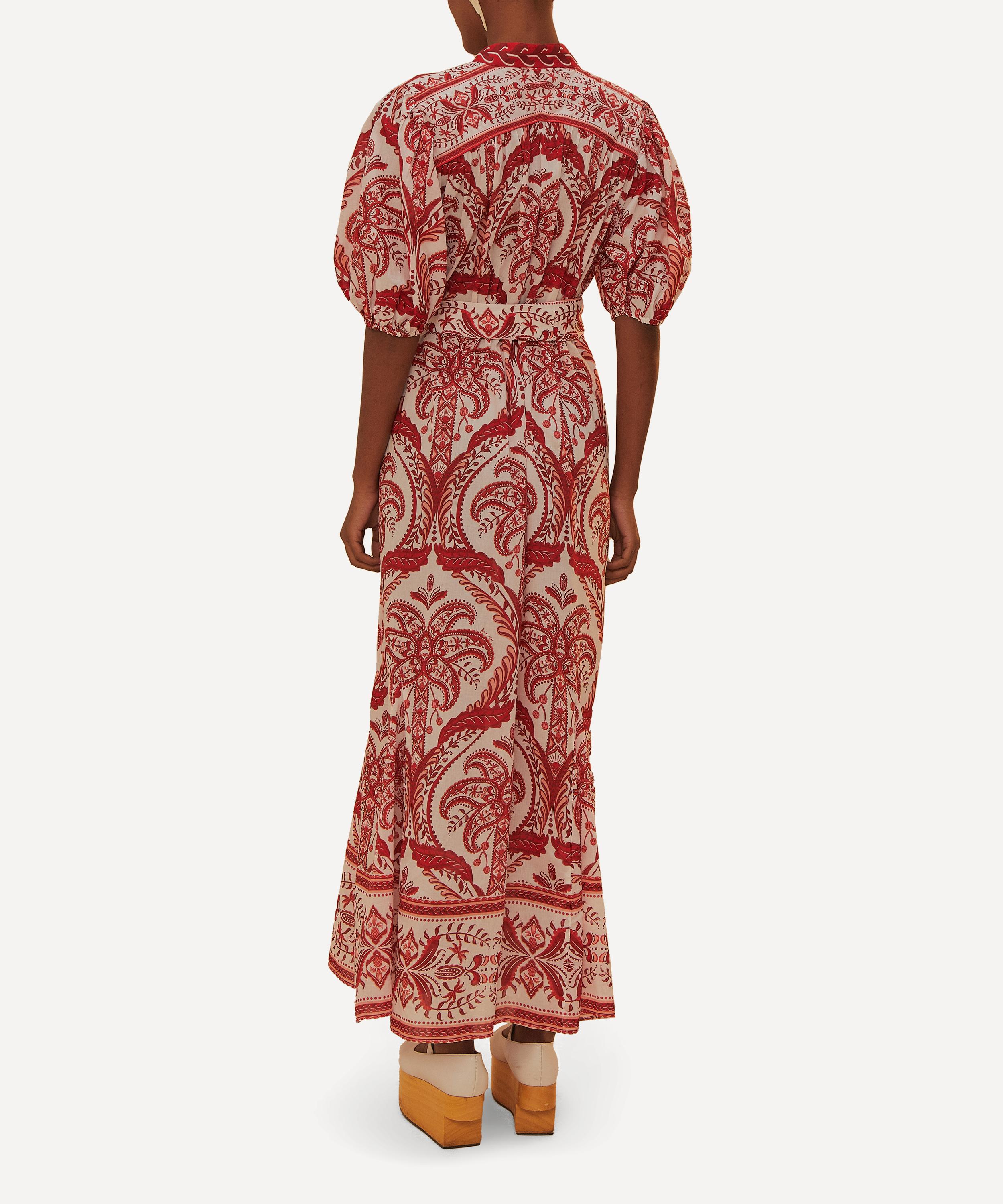 FARM Rio - Tropical Cameo Belted Maxi Dress image number 2