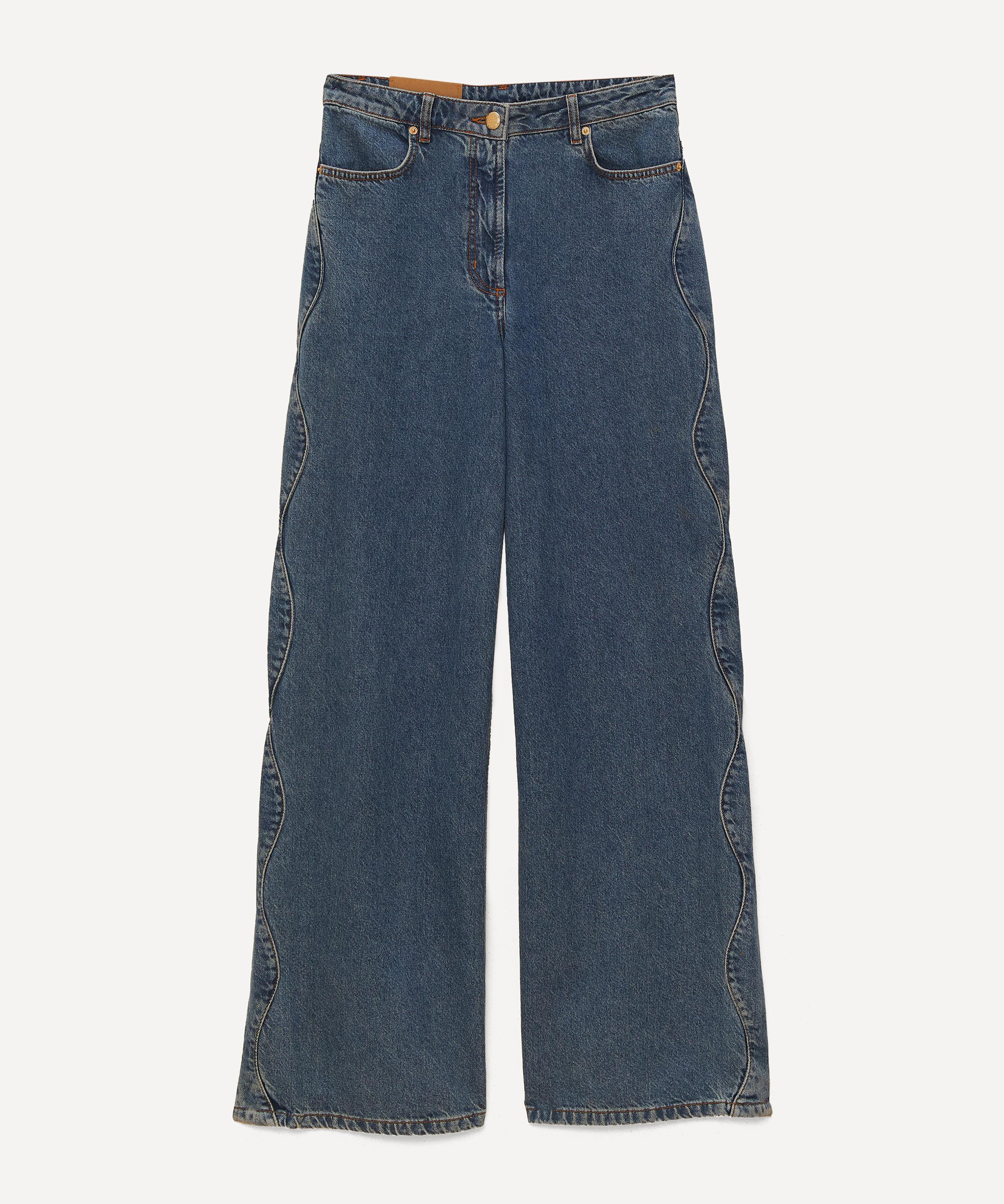 FARM Rio - Denim High Waist Trousers image number 0