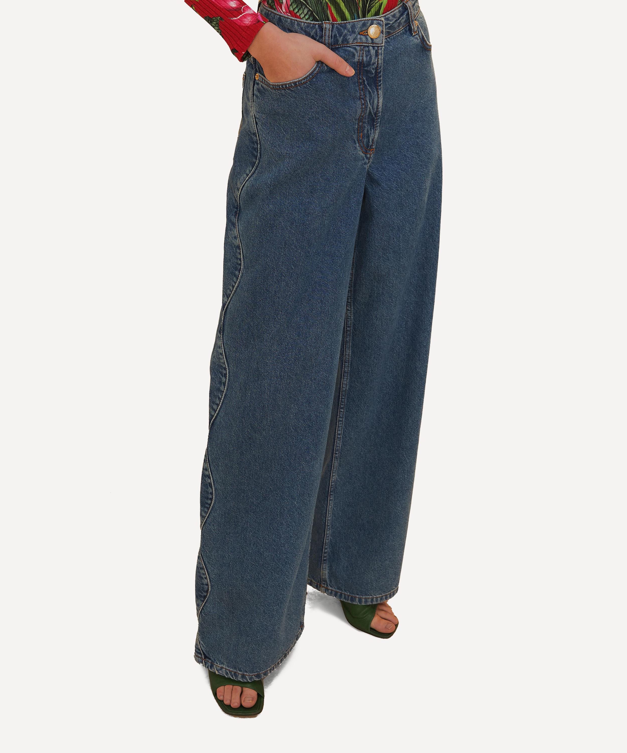 FARM Rio - Denim High Waist Trousers image number 3