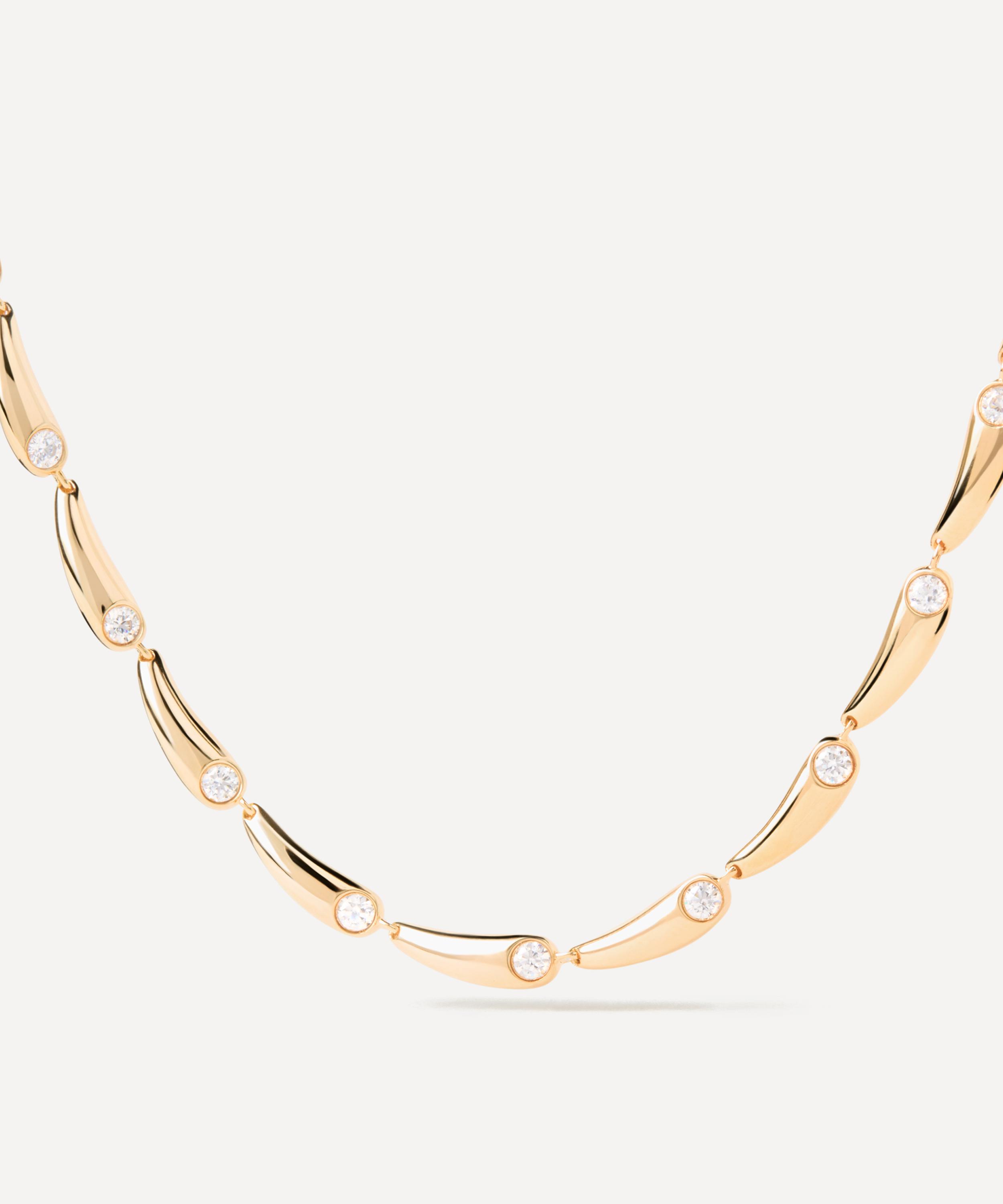 PDPAOLA - 18ct Gold-Plated Caramelle Necklace image number 0