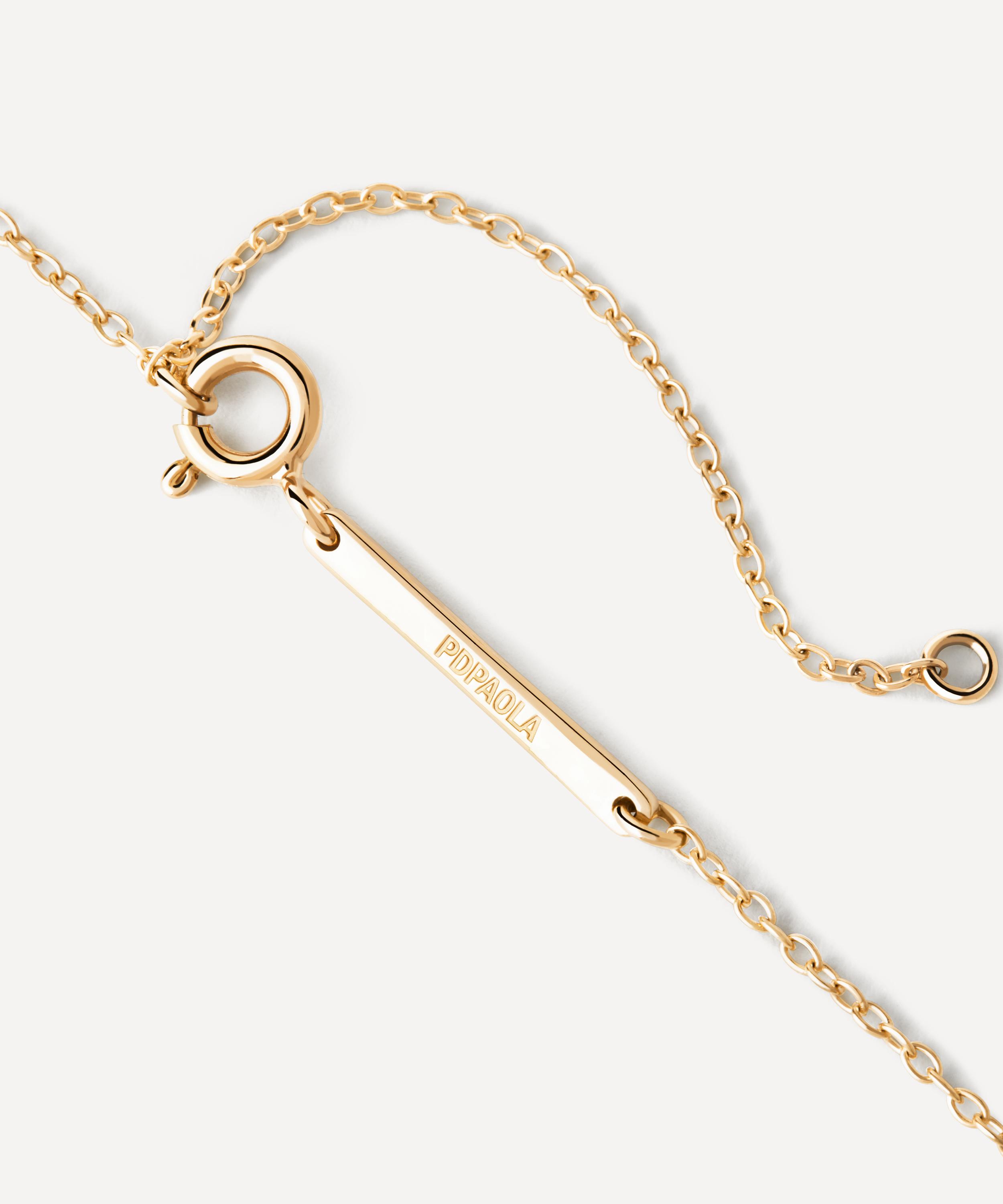 PDPAOLA - 18ct Gold-Plated Helix Pendant Necklace image number 2