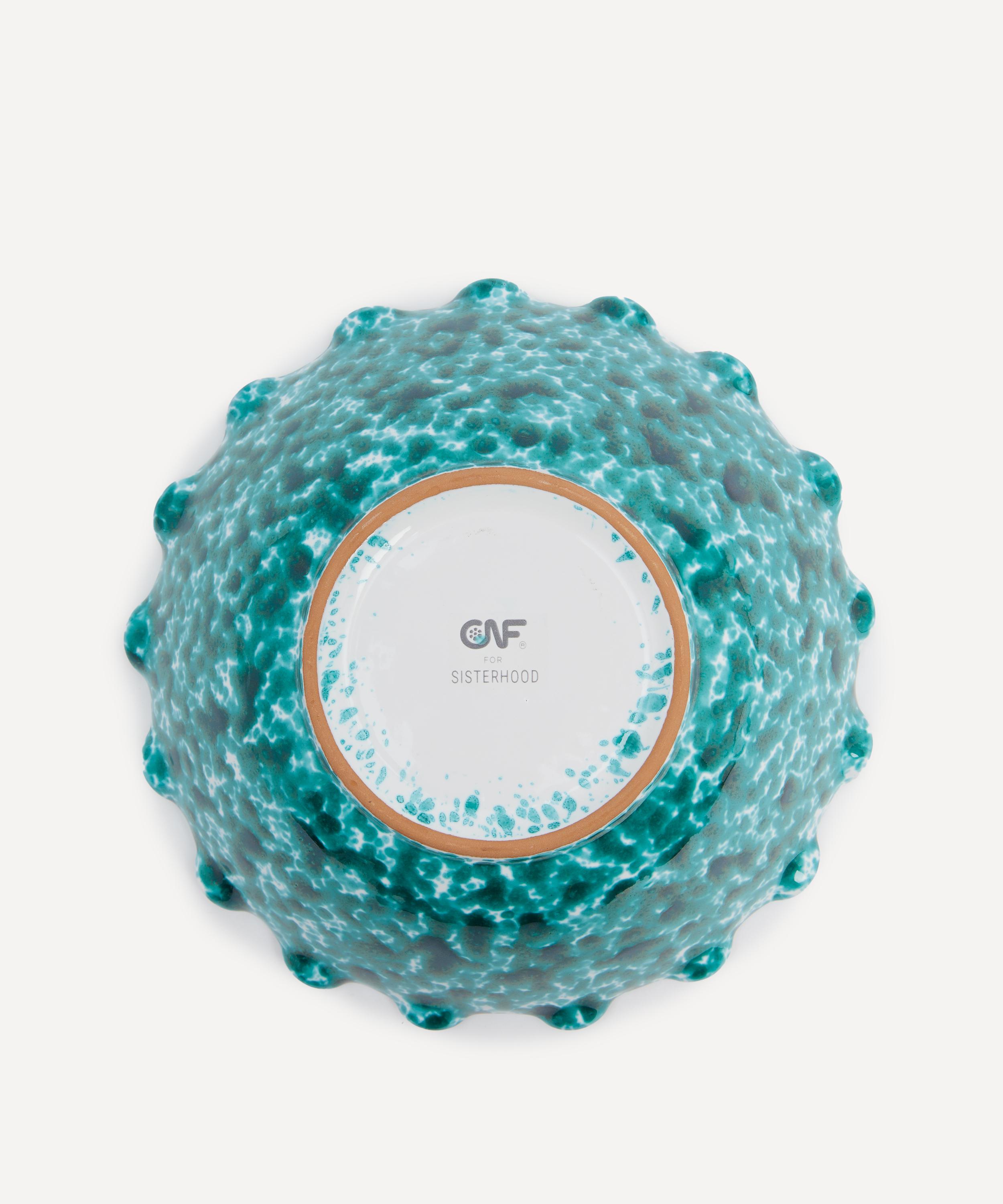 Sisterhood - Large Wavy Ceramic Bowl image number 2