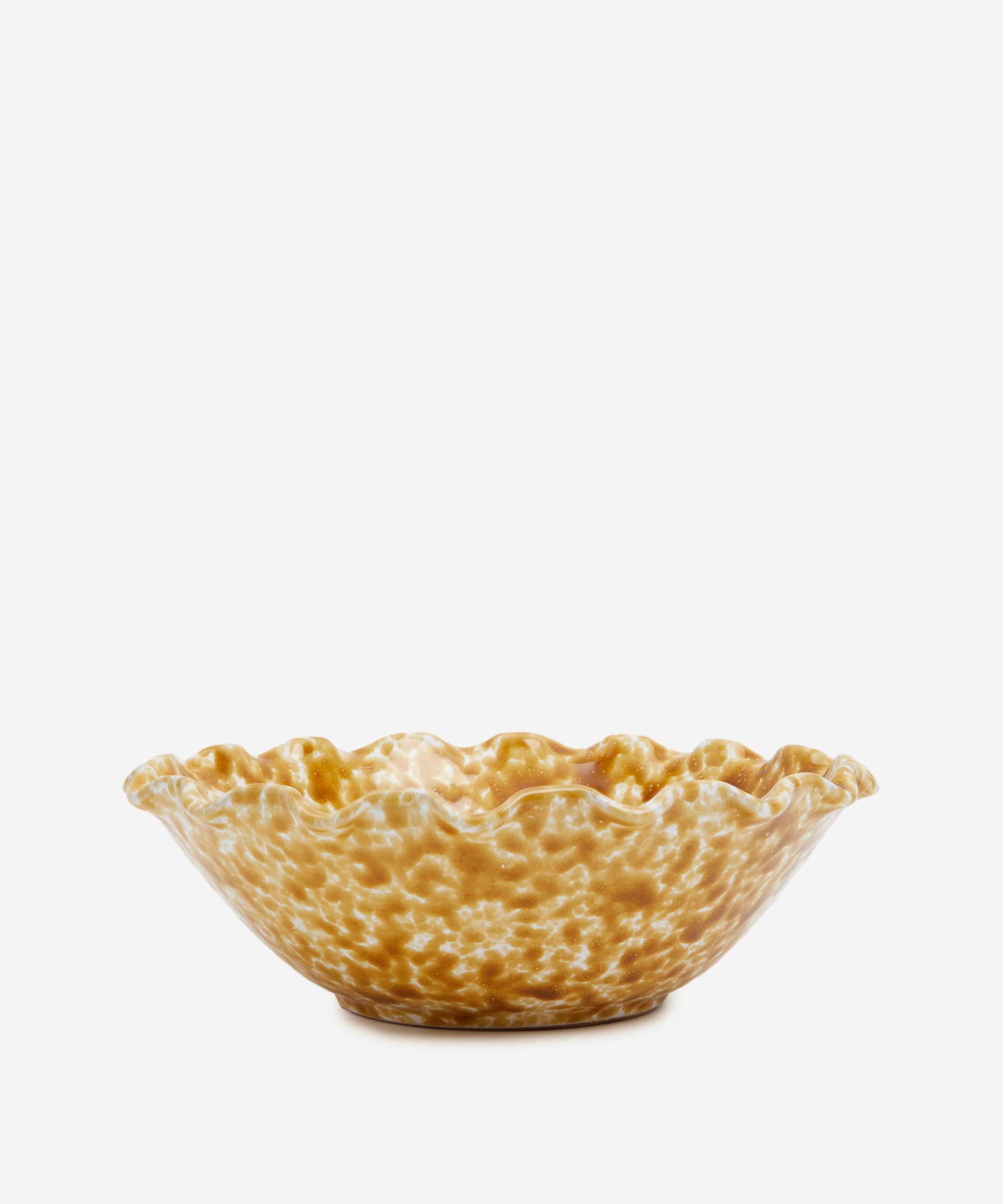 Sisterhood - Large Wavy Ceramic Bowl image number 0