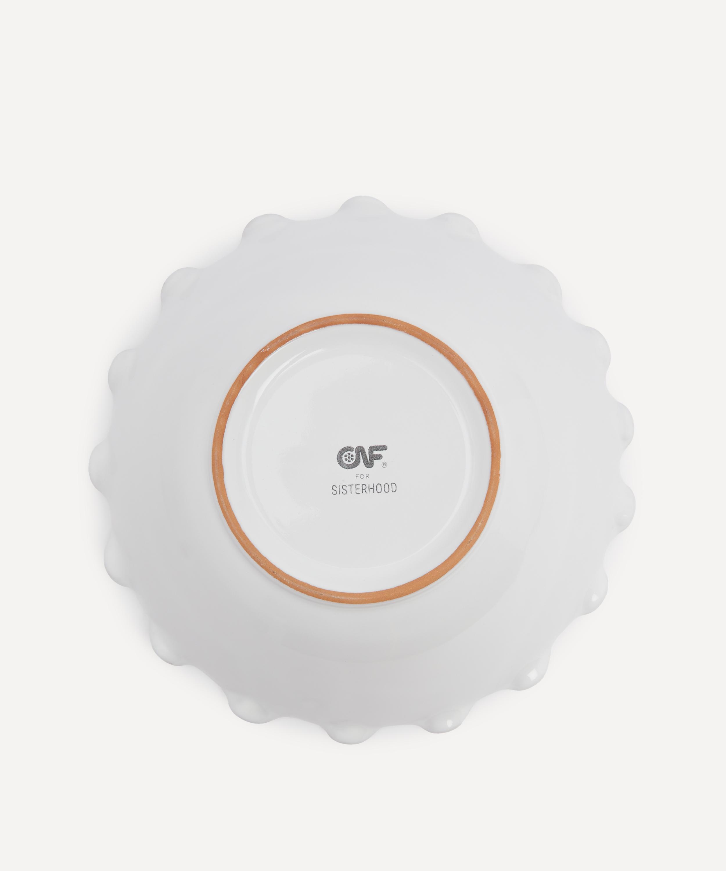 Sisterhood - Large Wavy Ceramic Bowl image number 2