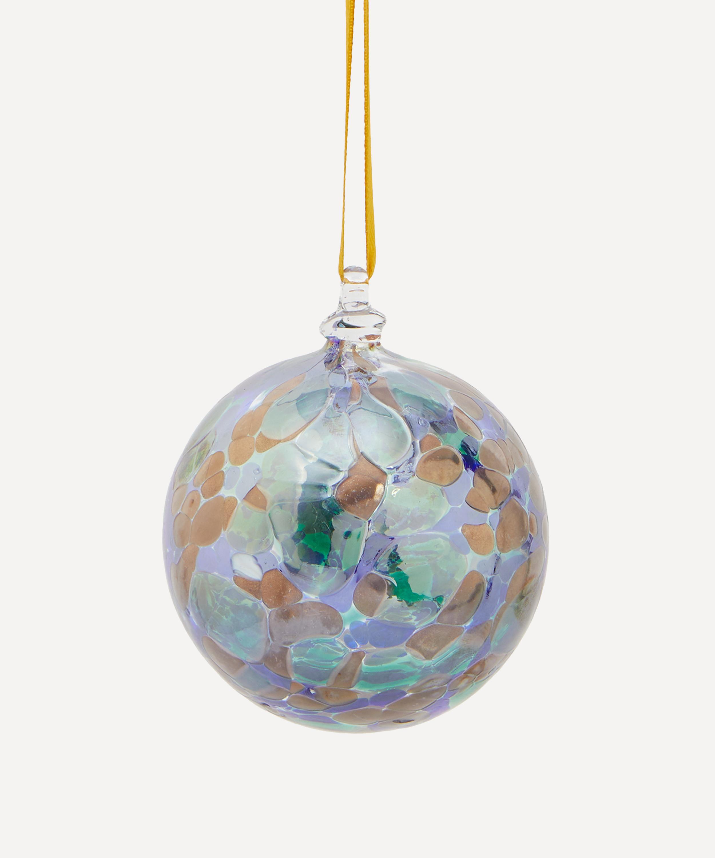 Christmas - Swirl Glass Bauble image number 0