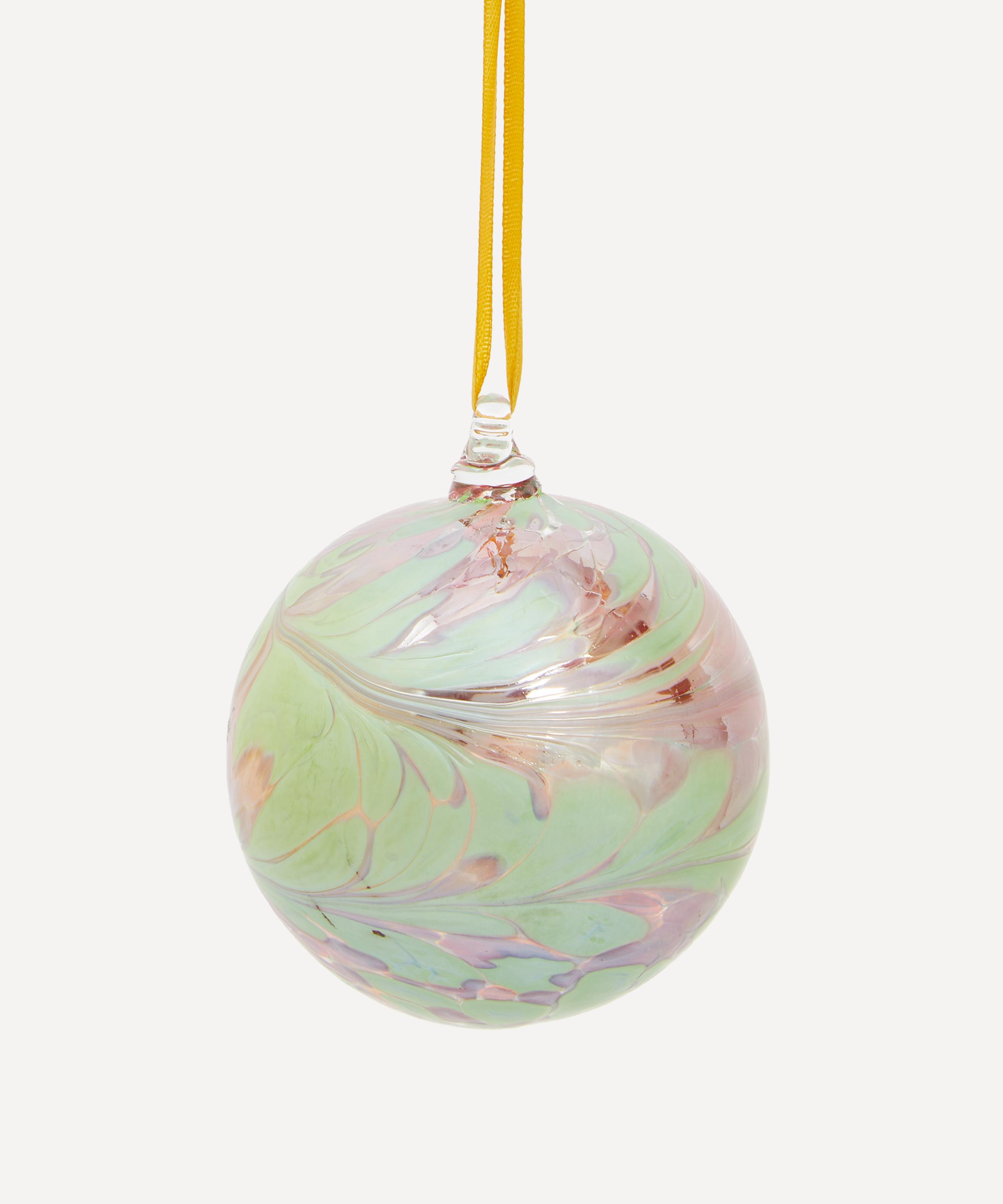 Christmas - Swirl Glass Bauble image number 0