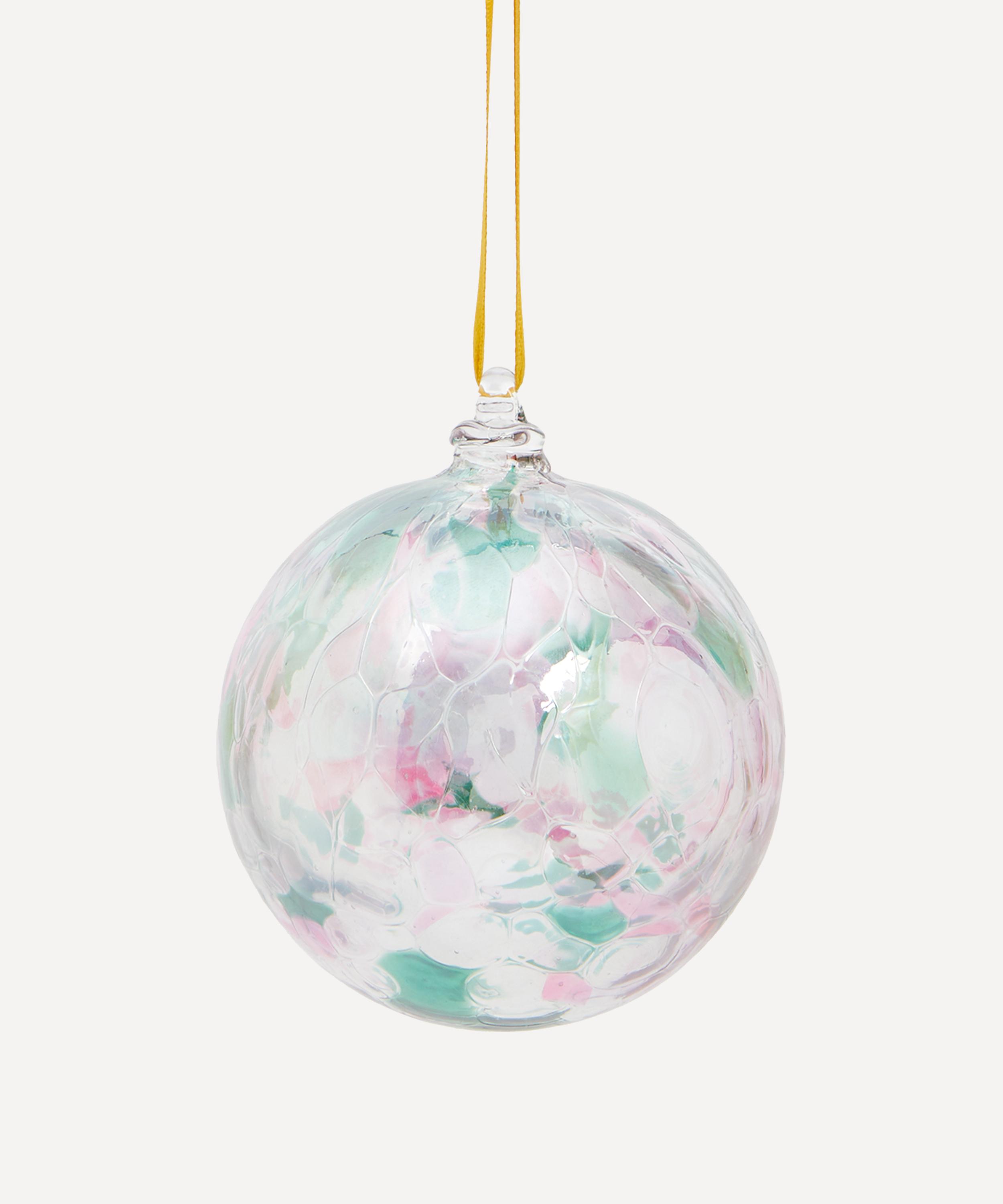 Christmas - Swirl Glass Bauble image number 0