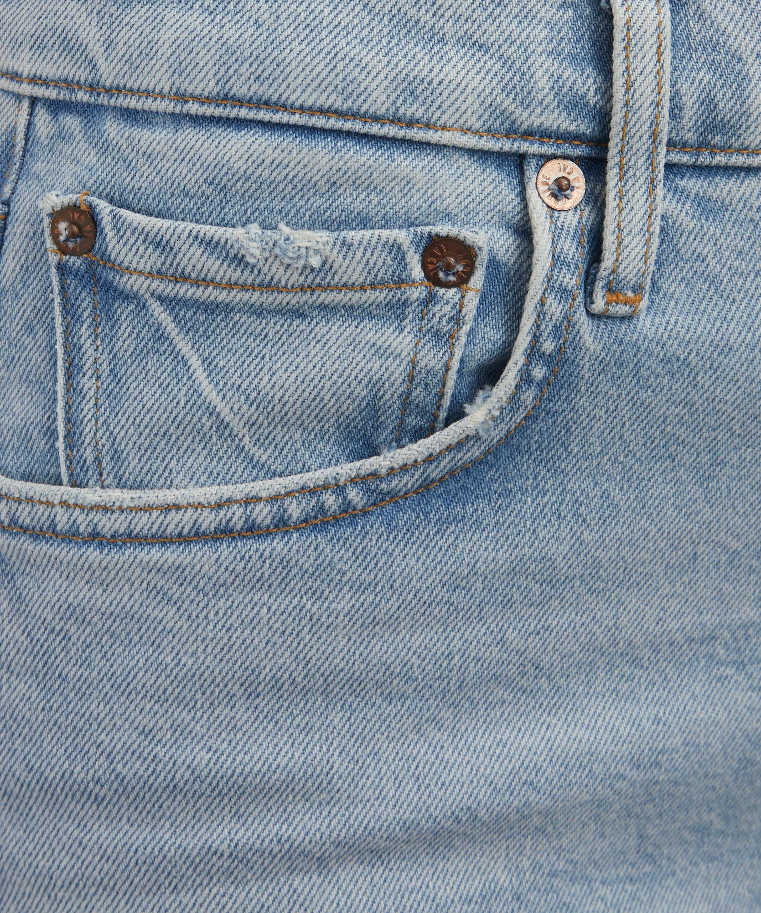 AGOLDE - Ren Stretch Cropped Wide-Leg Jeans in Beam image number 4