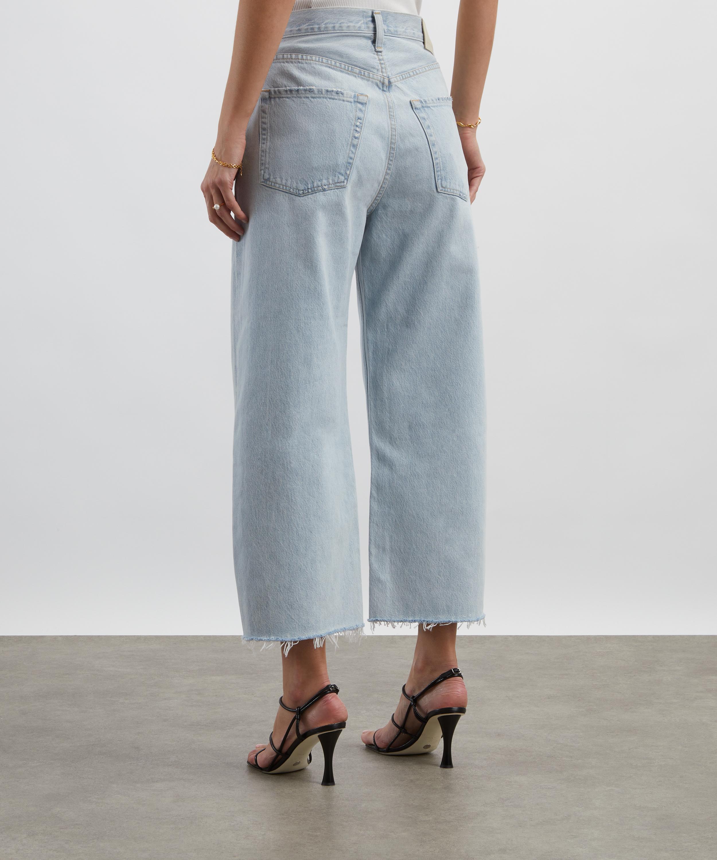 Citizens of Humanity - Ayla Raw Hem Crop Jeans in Sailor image number 3