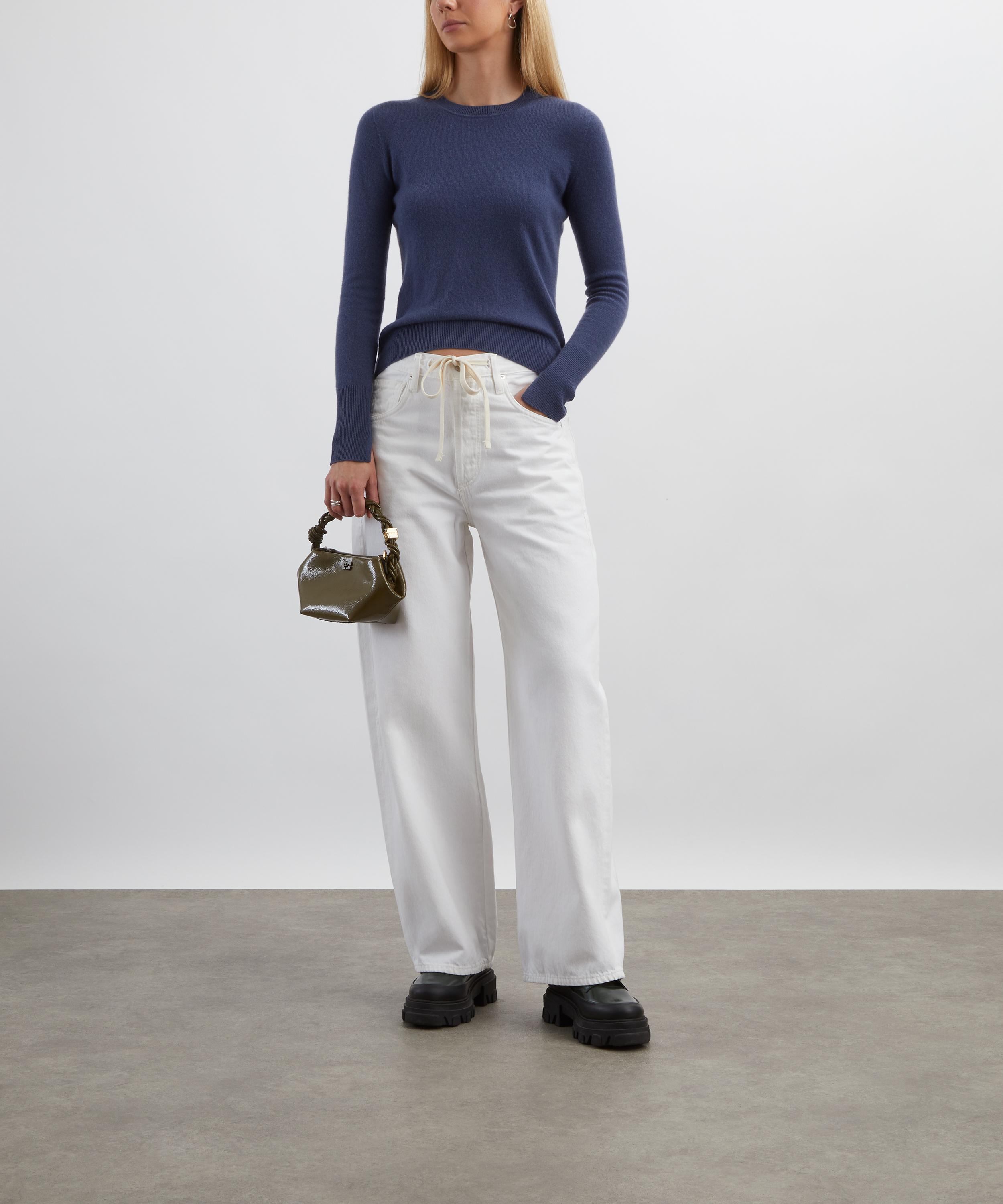 Citizens of Humanity - Brynn Drawstring Denim Trousers in Tulip image number 1