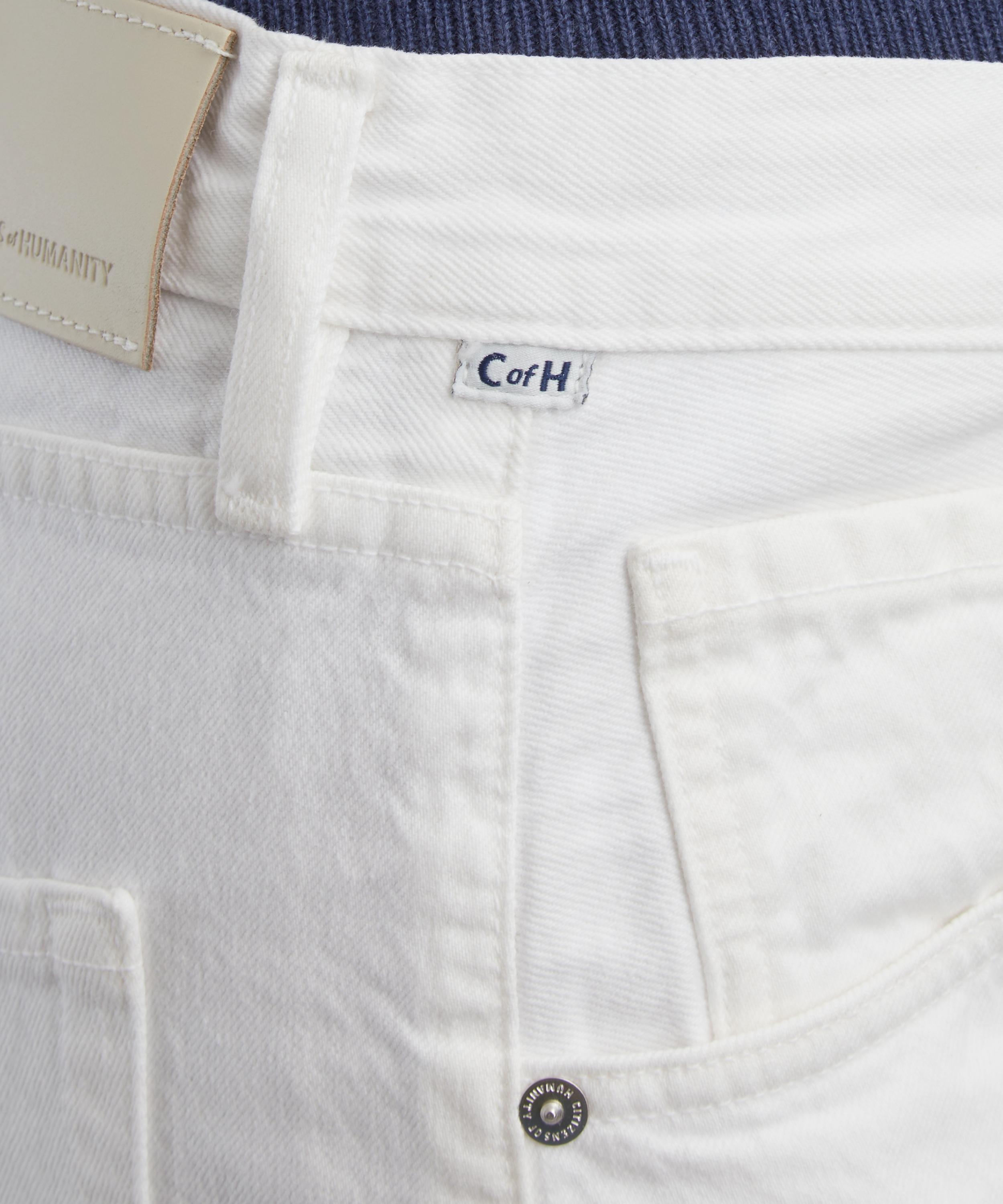 Citizens of Humanity - Brynn Drawstring Denim Trousers in Tulip image number 4