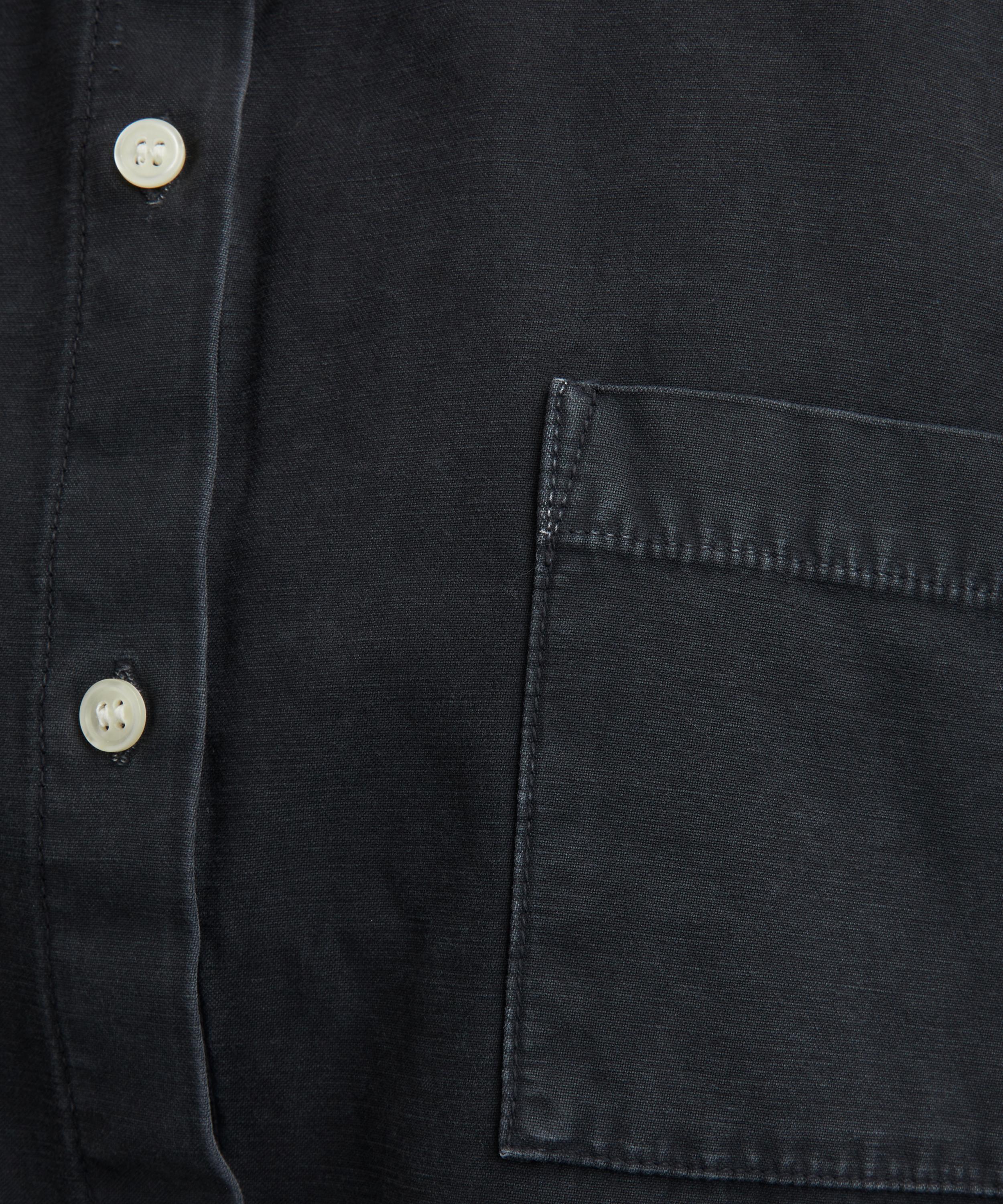 Citizens of Humanity - Claire Origami Washed Black Shirt  image number 4