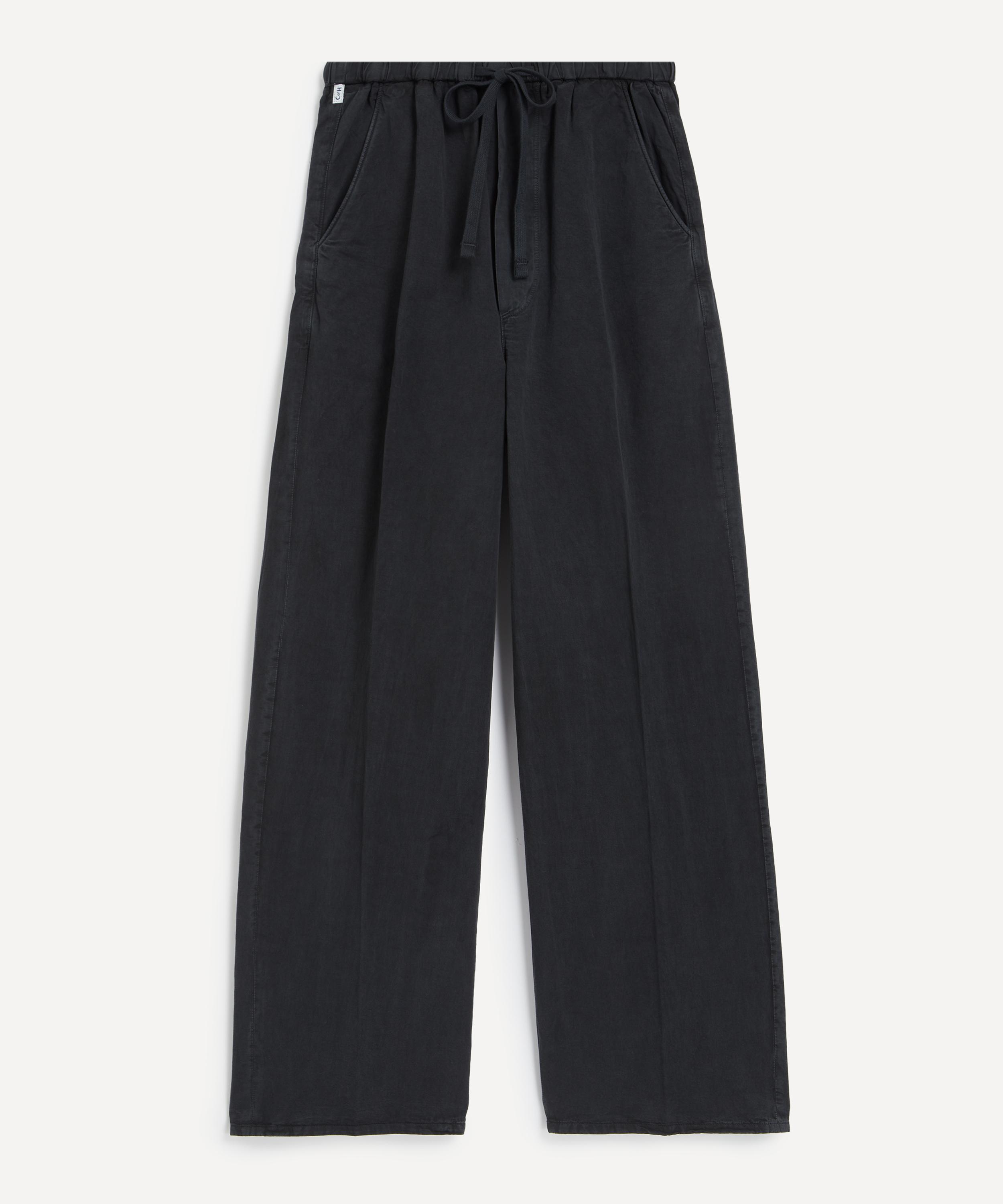 Citizens of Humanity - Aurora Pull-On Trousers in Washed Black