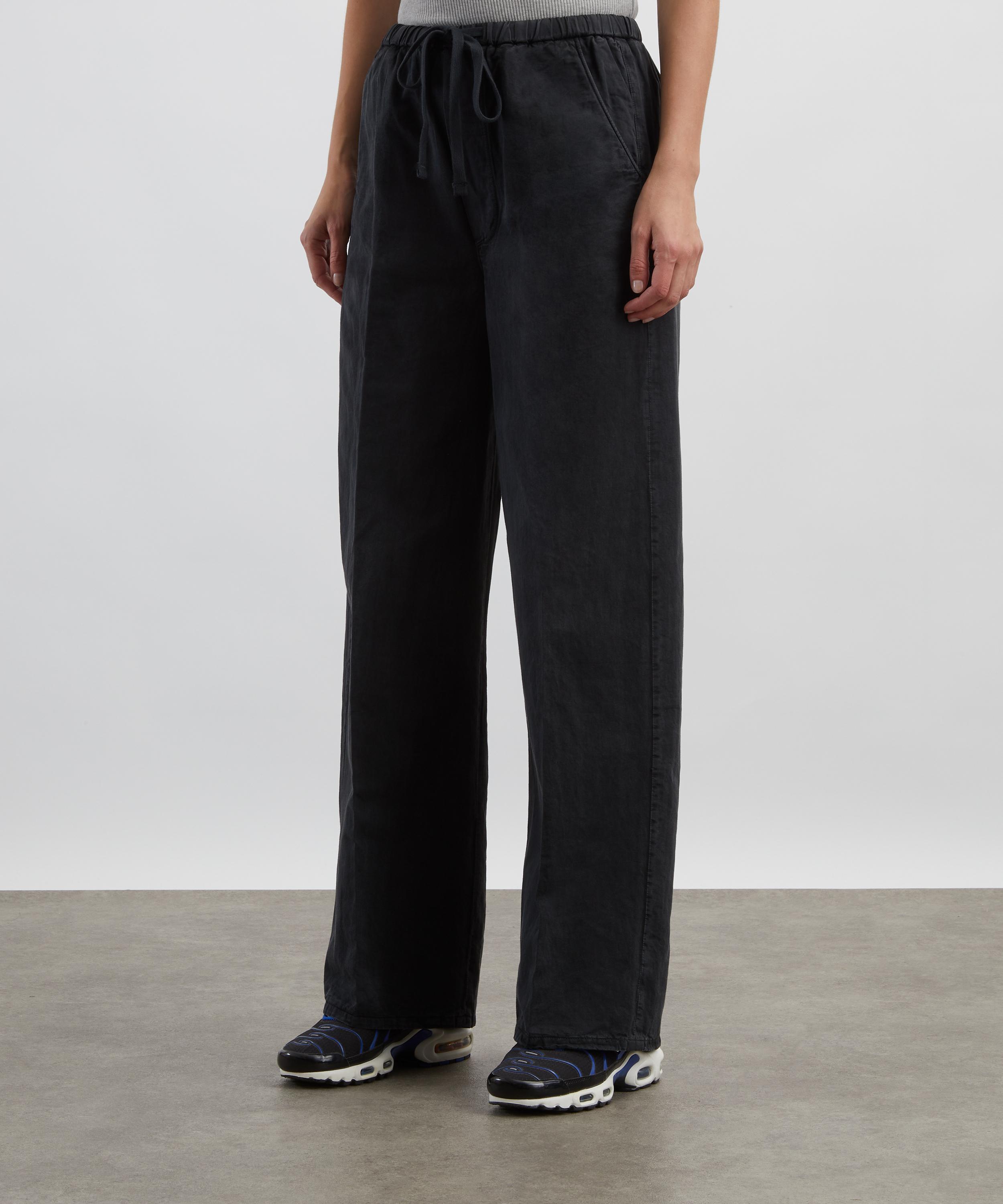 Citizens of Humanity - Aurora Pull-On Trousers in Washed Black image number 2