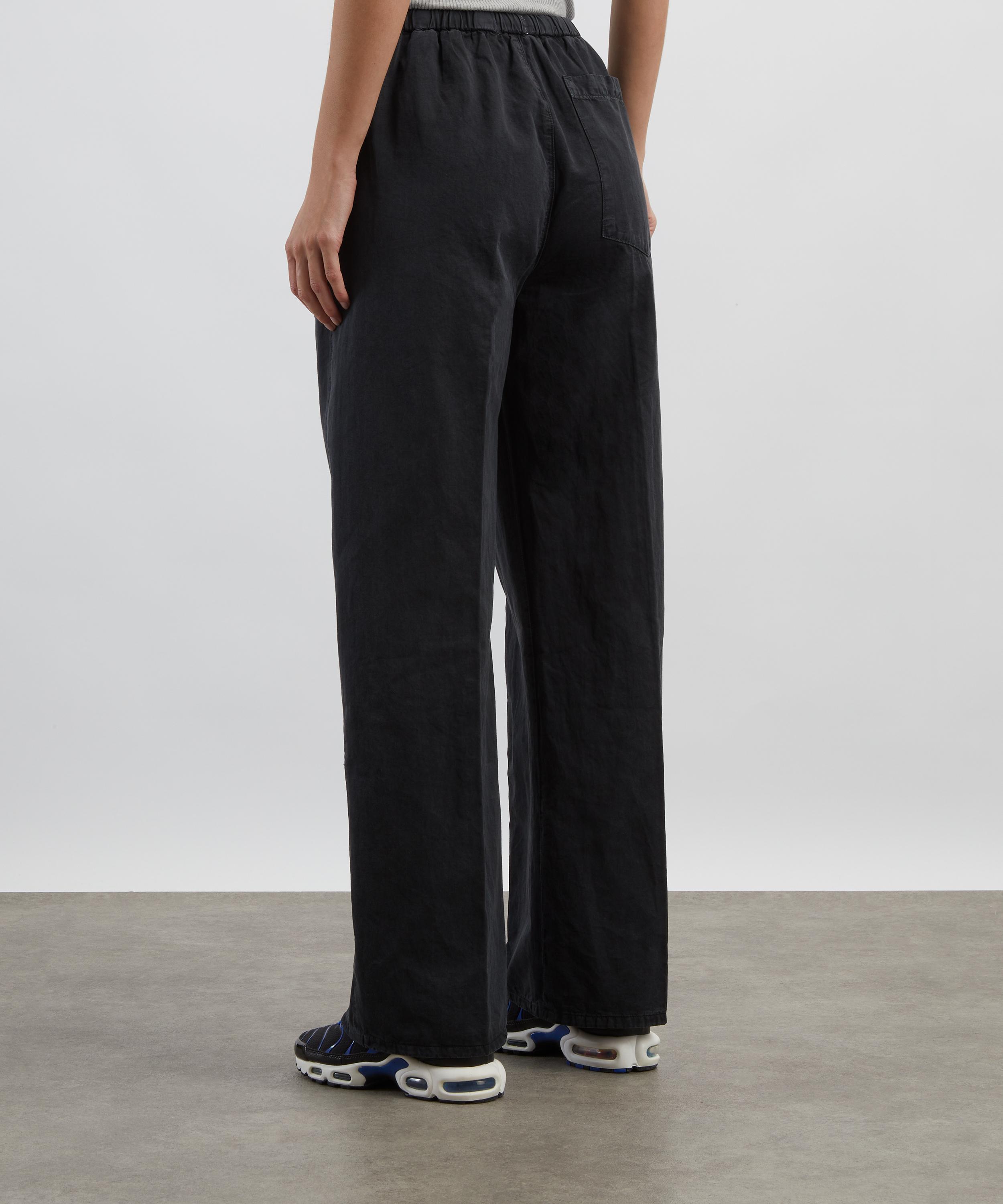 Citizens of Humanity - Aurora Pull-On Trousers in Washed Black image number 3
