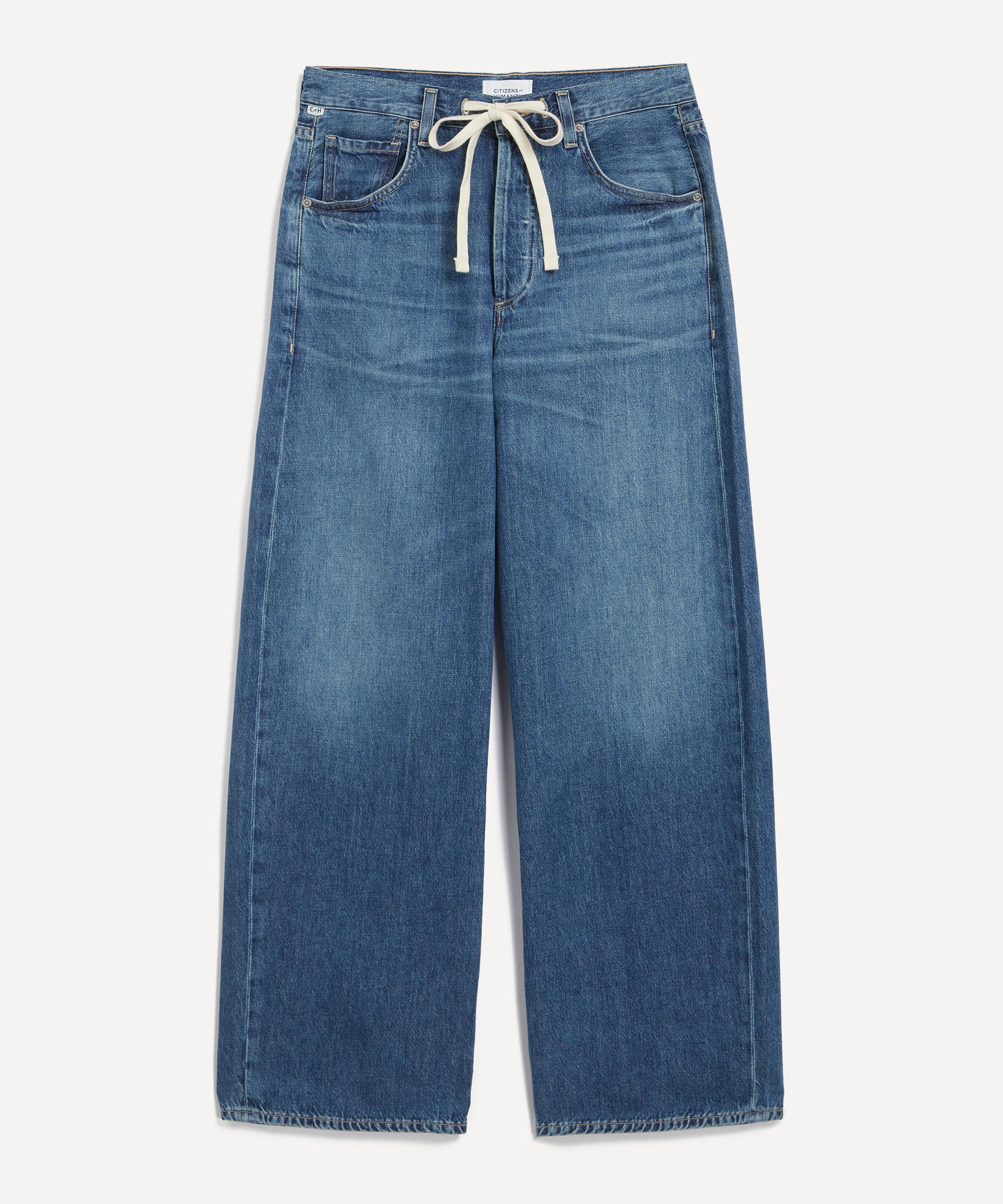 Citizens of Humanity - Brynn Drawstring Denim Trousers in Atlantis