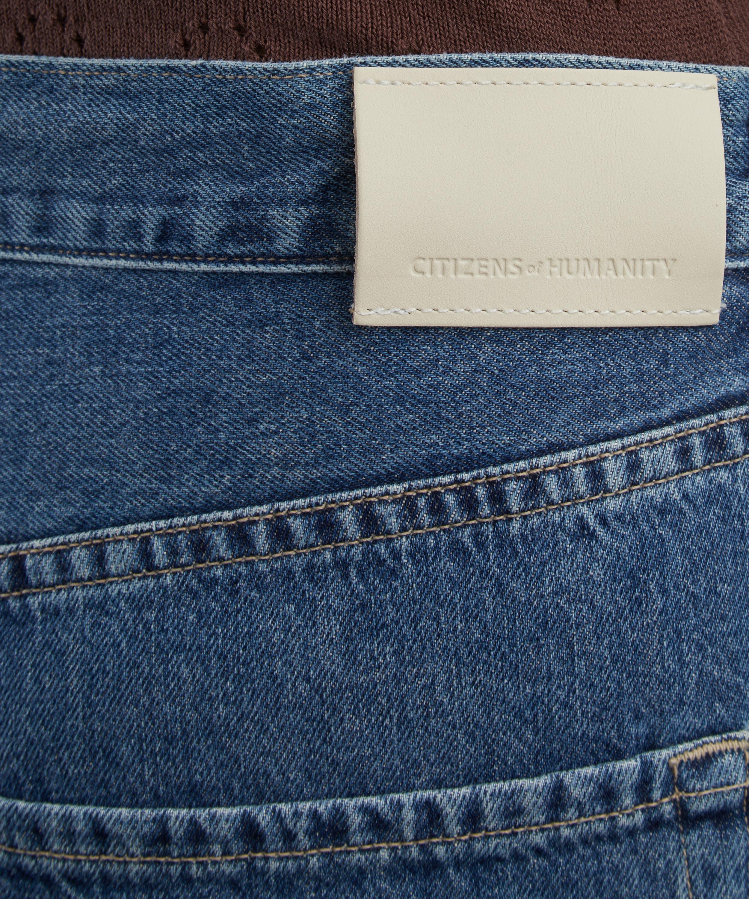 Citizens of Humanity - Brynn Drawstring Denim Trousers in Atlantis image number 4