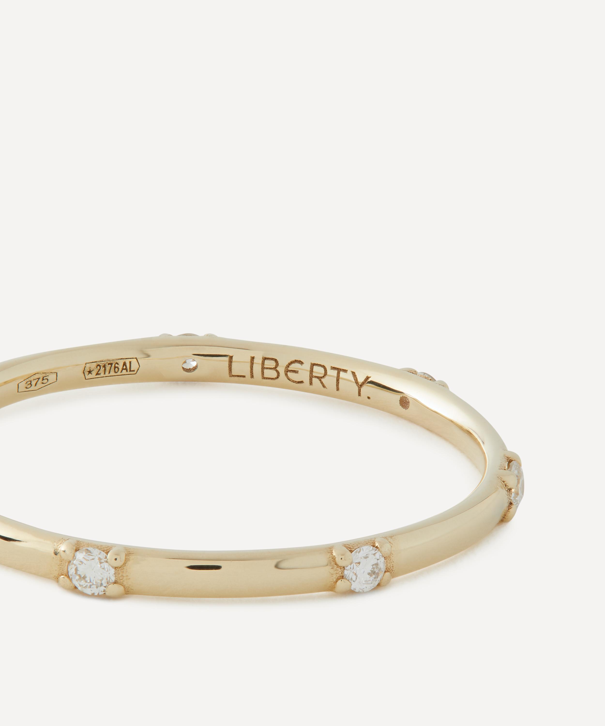 Liberty - 9ct Gold Constellation Diamond Ring image number 2