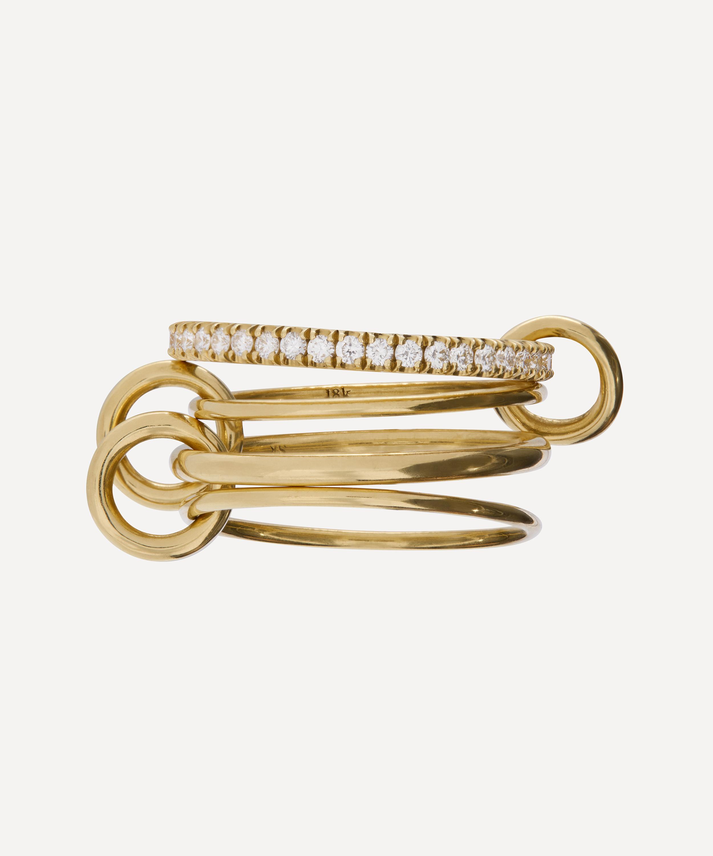 Spinelli Kilcollin - Yellow Gold and Diamond Pisces Ring