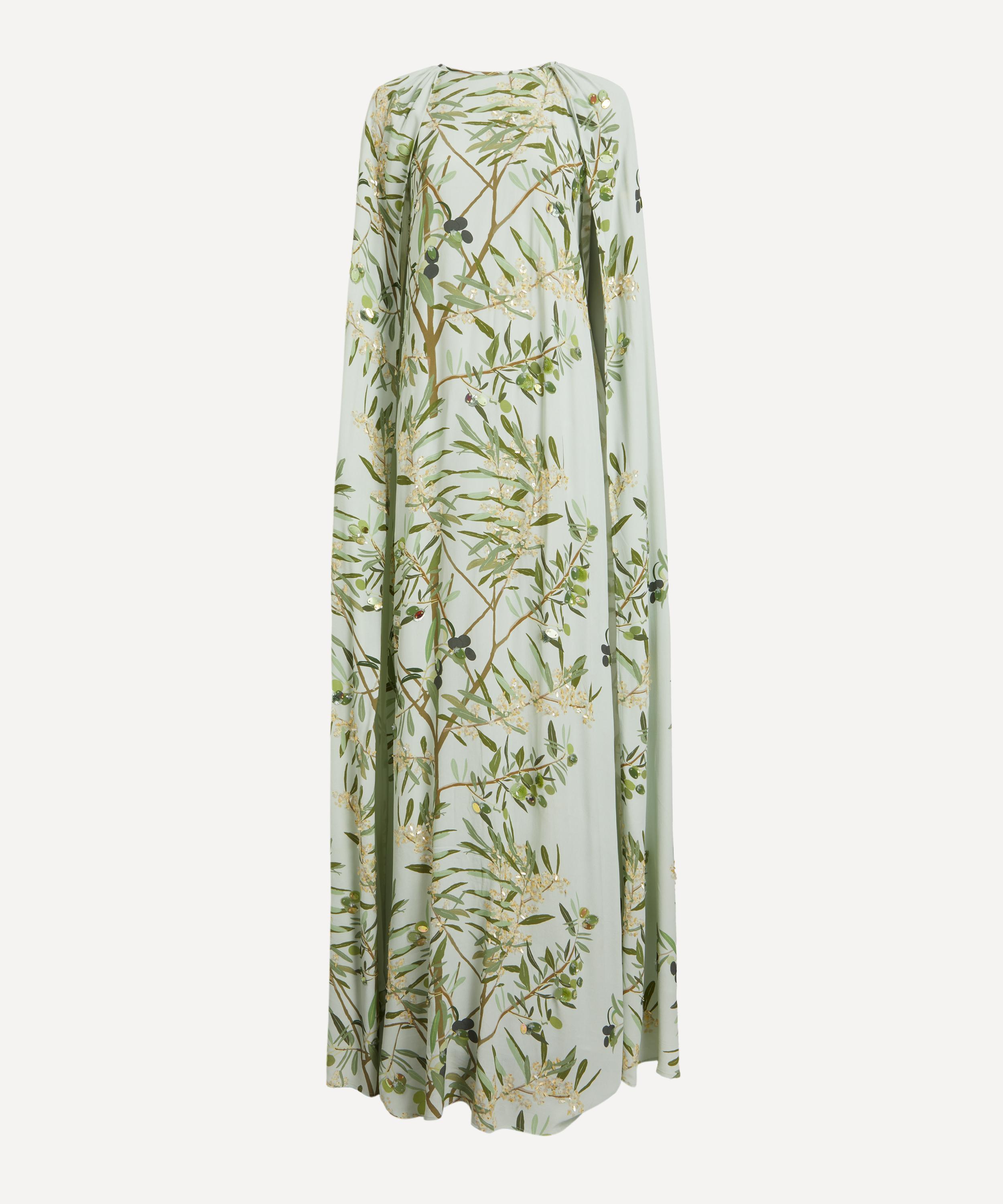 Bernadette - Olive Tree Minnie Embroidered Dress image number 0
